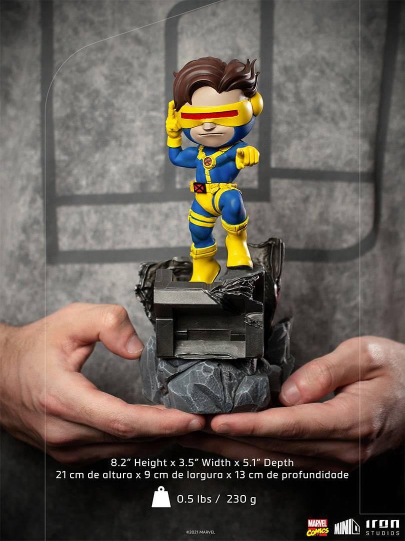 Iron Studios X-Men Cyclops MiniCo Collectible Figure - Perfect for Marvel Fans, Action Figure Displays & Comic Book Collections