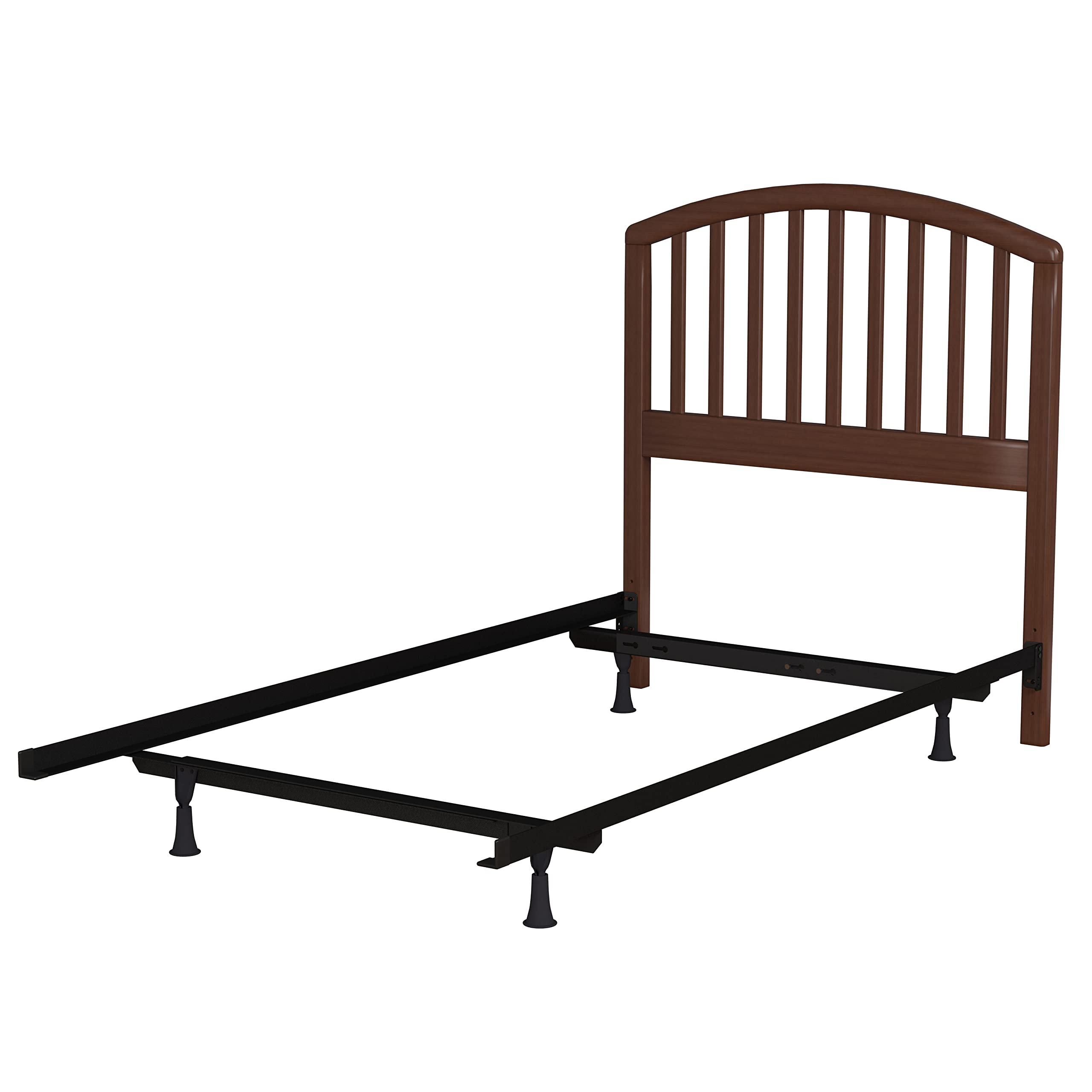 Hillsdale Furniture Carolina Twin Size Headboard with Rails in Cherry Finish - Perfect for Kids' Bedrooms, Guest Rooms & Dorm Decor