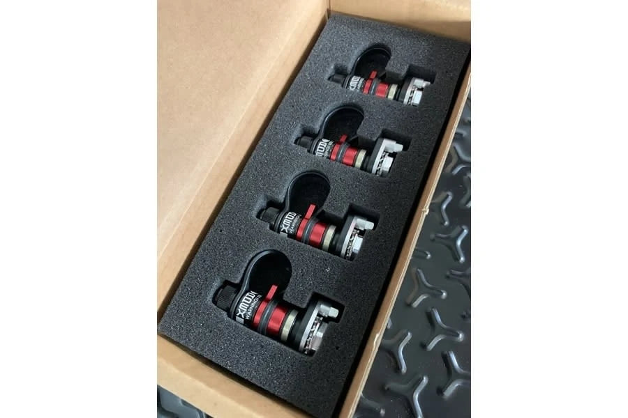 APEX 3.0 Rapid Precision Tire Valve Stem - 4 Pack - High Performance Air Valve for Cars, Trucks & Motorcycles - Perfect for Quick Tire Inflation & Pressure Maintenance