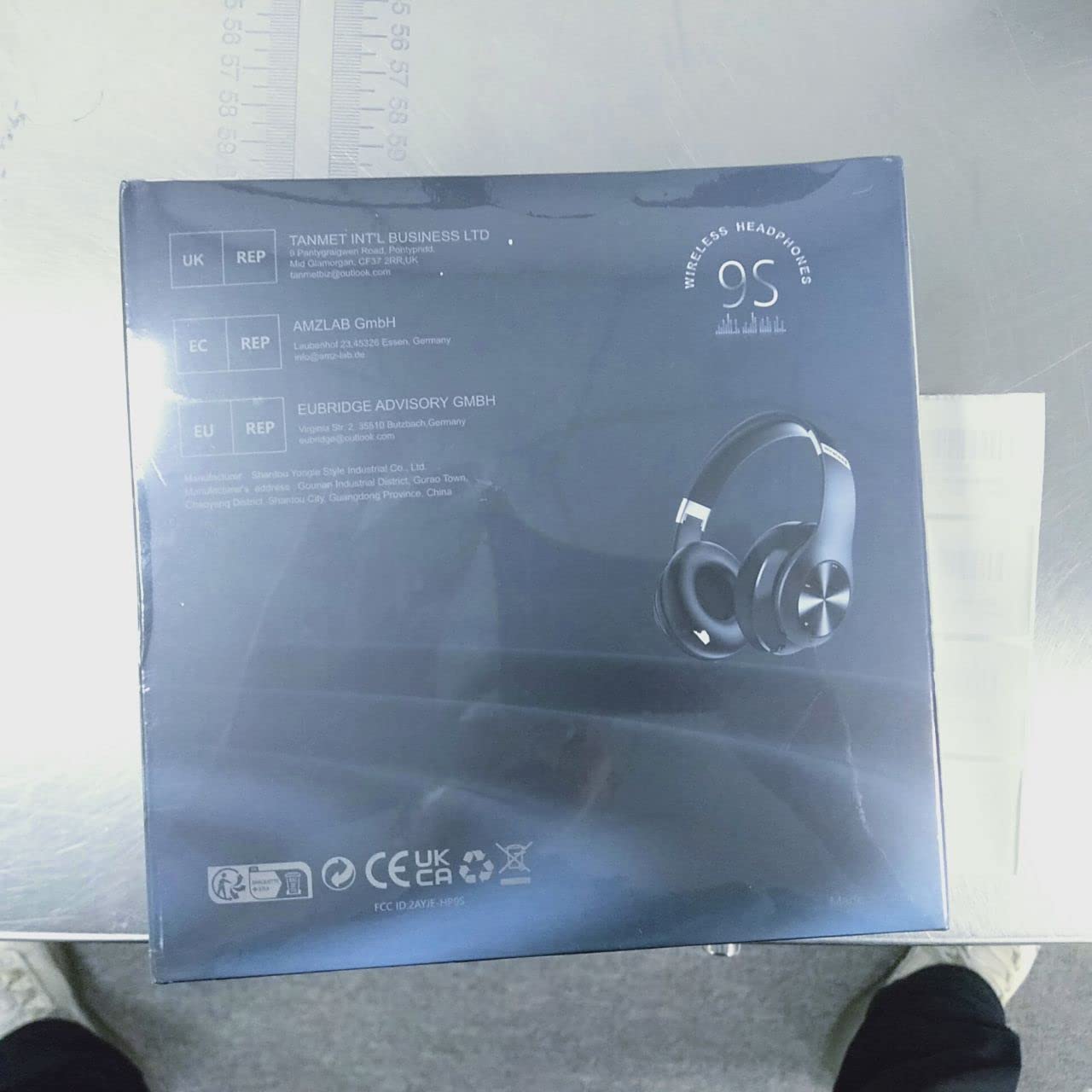 Moobesthy Wireless Over-Ear Bluetooth Headphones with 60H Playtime, 6 EQ Modes & Built-in Mic - Perfect for Travel, Workouts & Home Entertainment