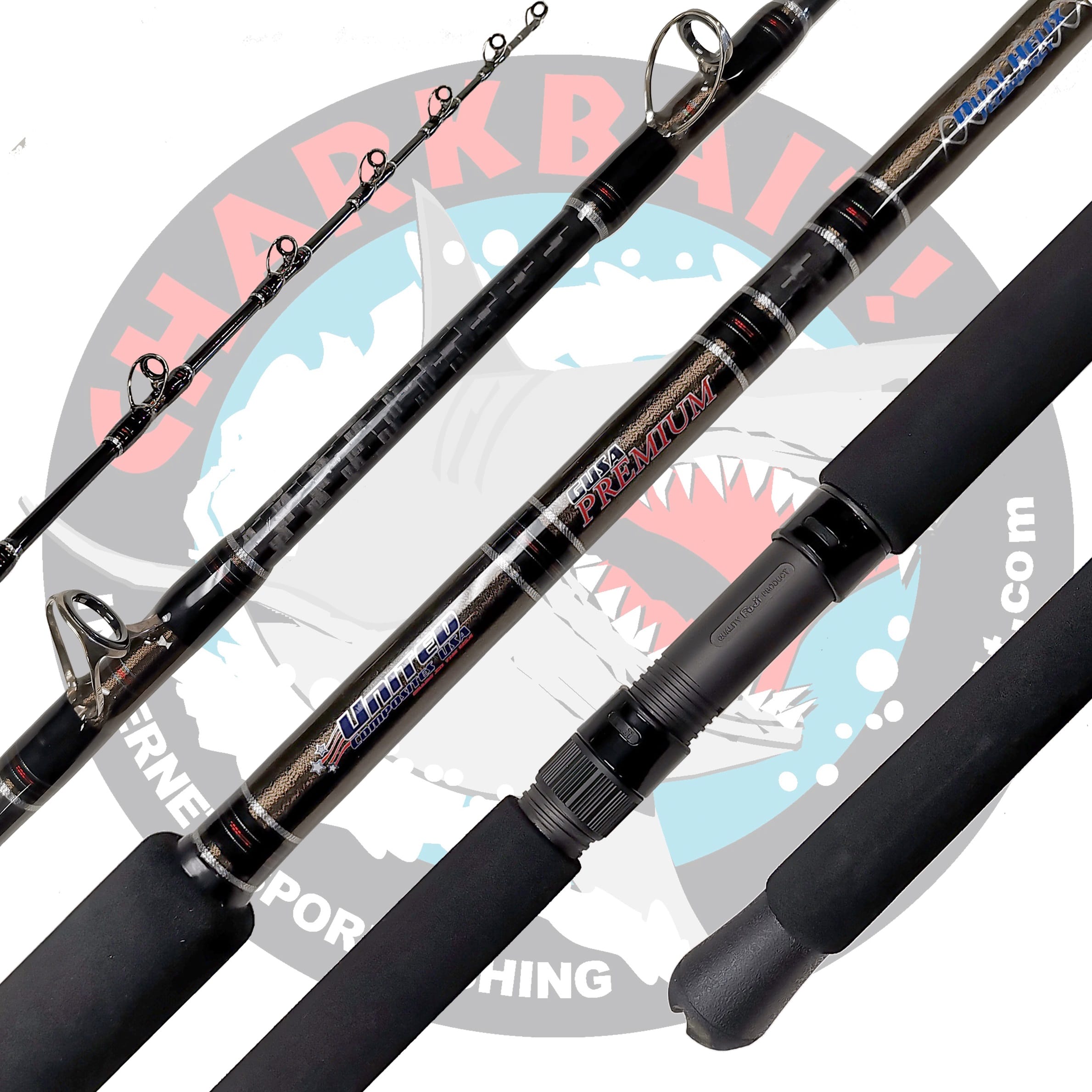United Composites RGP GUSA Premium Conventional Fishing Rods - High Performance Saltwater & Freshwater Fishing for Anglers