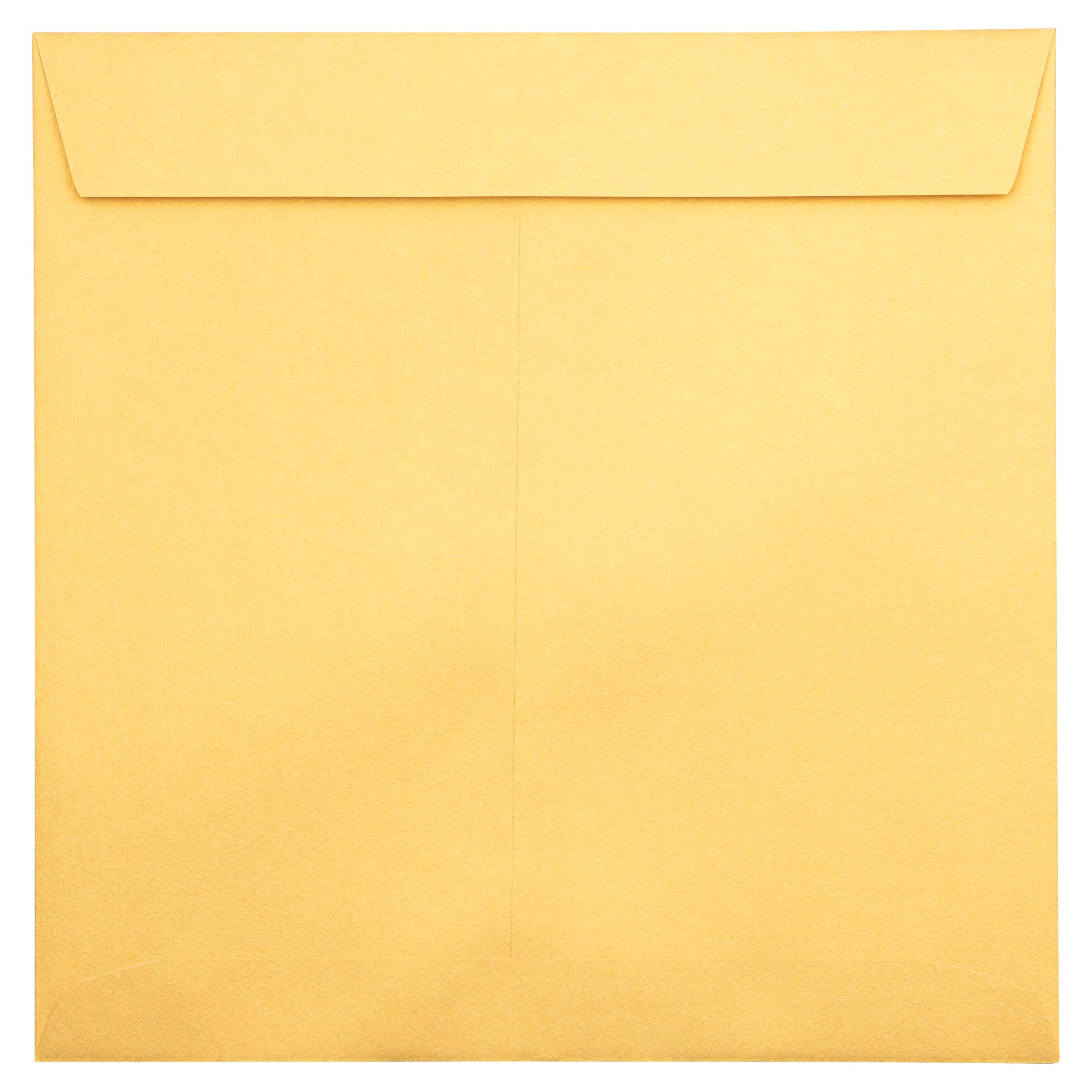 Premium 8x8 Inch Gold Metallic Square Envelopes - 250 Pack (8565-07-250) for Wedding Invitations, Greeting Cards & Special Occasions