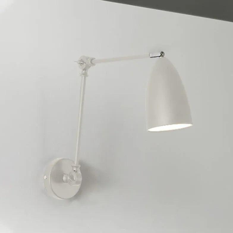 Adjustable Conical Shade Bedside Spotlight - Perfect for Reading, Nightstand Lighting & Bedroom Decor