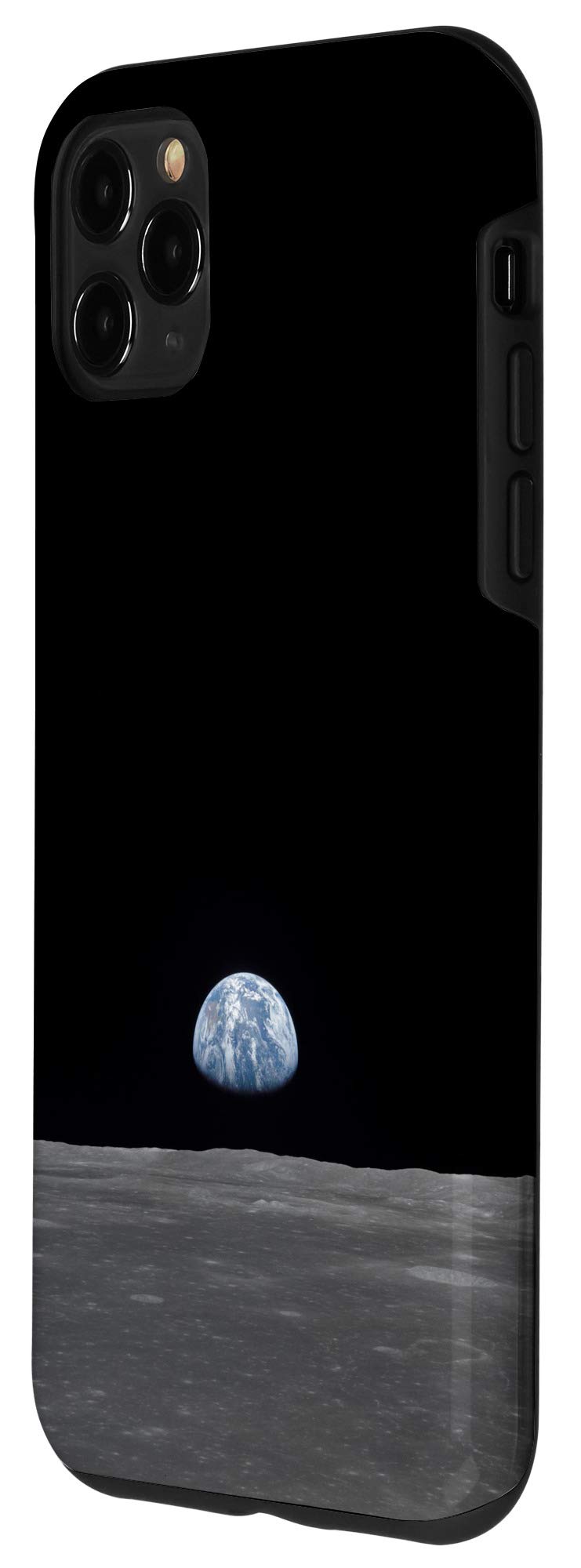 iPhone 11 Pro Max Case with Apollo 11 Moon Landing Photo - Premium Space-Themed Phone Cover for Astronomy Lovers | Perfect for Space Enthusiasts & Sci-Fi Fans