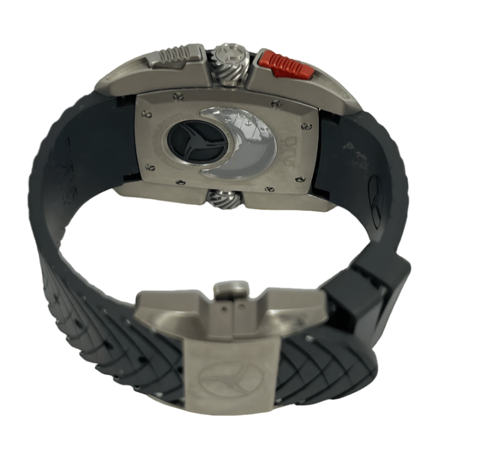 Cyrus Geneve Monaco GP Titanium Men's Watch - Luxury Swiss Automatic Chronograph for Business & Formal Occasions