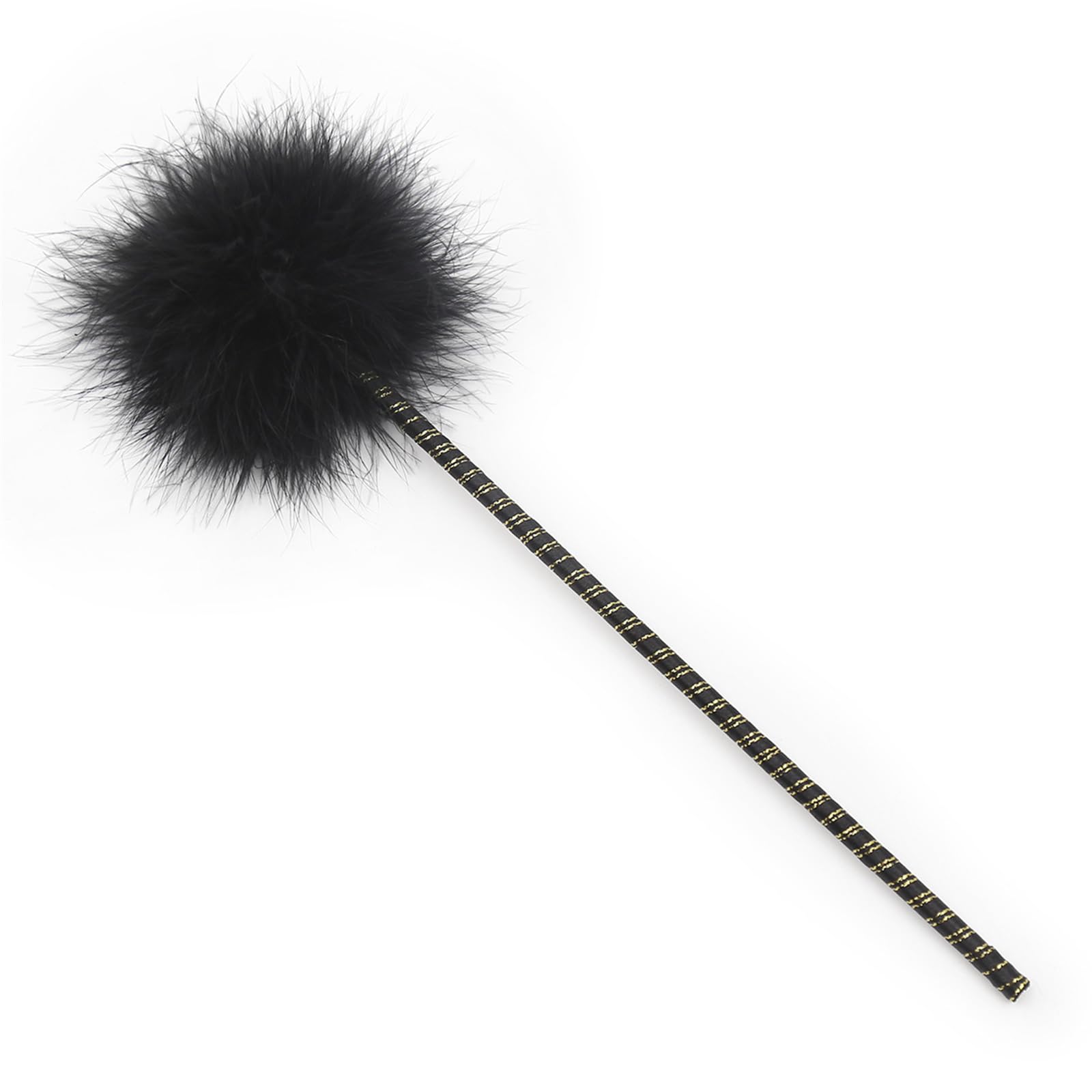 Sensual Feather Tickler for Couples - French Maid Style Flirting & Tickling Adult Toy - Perfect for Romantic Play & Intimate Bonding