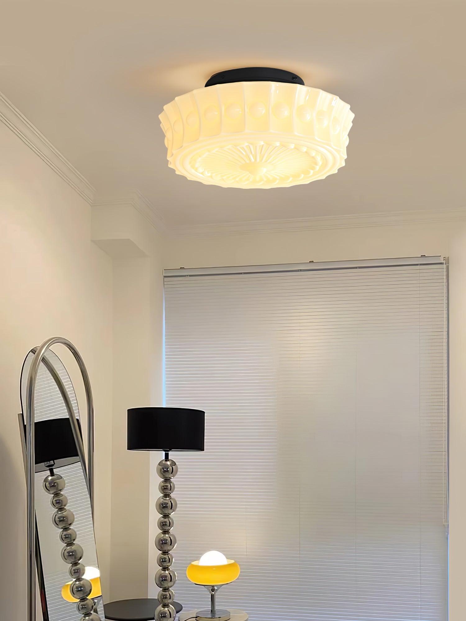 Charles Edwards Modern Ceiling Lamp - Elegant LED Lighting Fixture for Living Room, Bedroom & Dining Room | Energy Efficient & Dimmable | Perfect for Home & Office Decor
