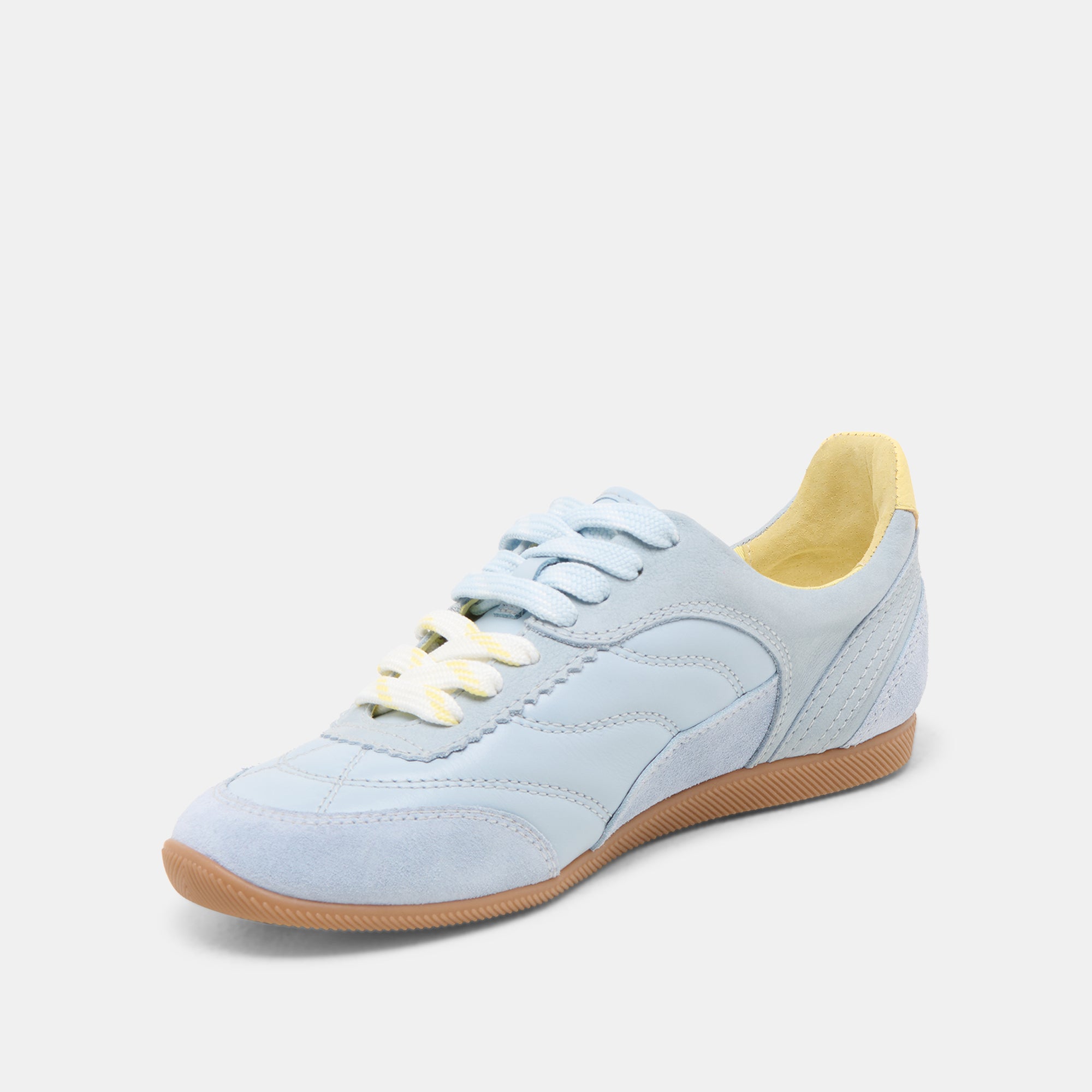 LAINI Blue Multi Leather Sneakers - Comfortable & Stylish Casual Shoes for Women | Perfect for Walking, Running, Gym & Everyday Wear