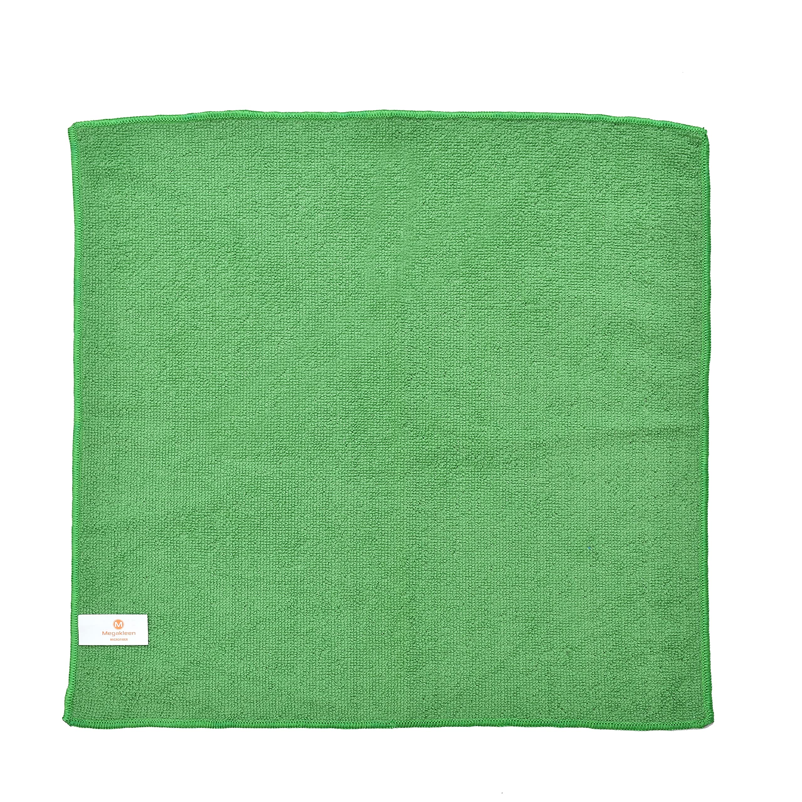 Megakleen Premium Microfiber Cleaning Cloths - Extra Thick, Super Absorbent, Lint-Free for Cars, Home & Kitchen (4-Pack, 16x16 Inches, Green) | Perfect for Car Detailing, Dusting Furniture & Household Cleaning