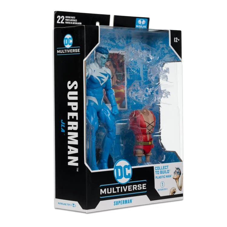 DC Multiverse Superman Action Figure - Collect to Build Plastic Man - Perfect for DC Fans, Collectors & Superhero Displays