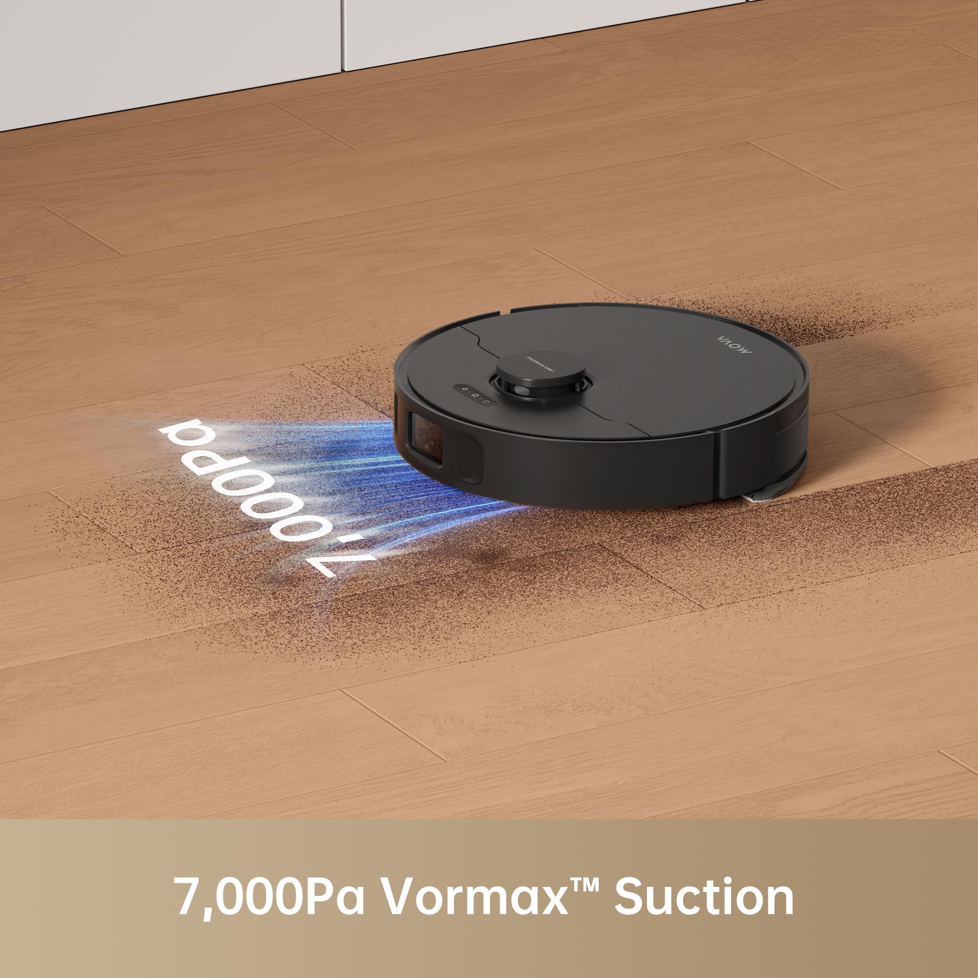 Mova S10 Robot Vacuum Cleaner with 7000Pa Strong Suction, 260 Mins Long Runtime, Self-Charging, Smart Mapping, App & Alexa Voice Control for Hard Floors, Carpets, Pet Hair - Perfect for Home Cleaning, Office Spaces and Pet Owners