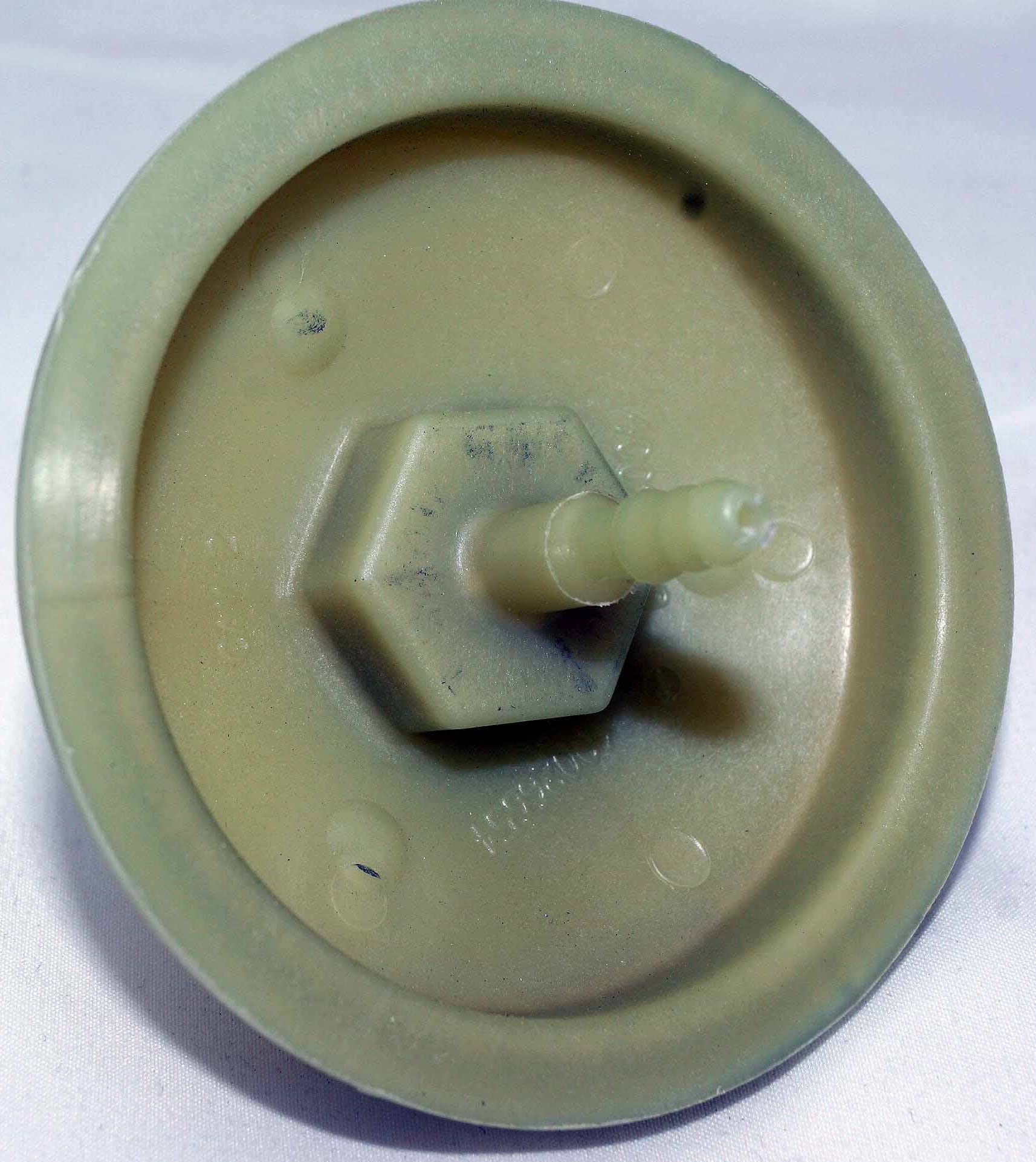 Plastic Blue Differential Carrier Vent Hose Connector - 1/4