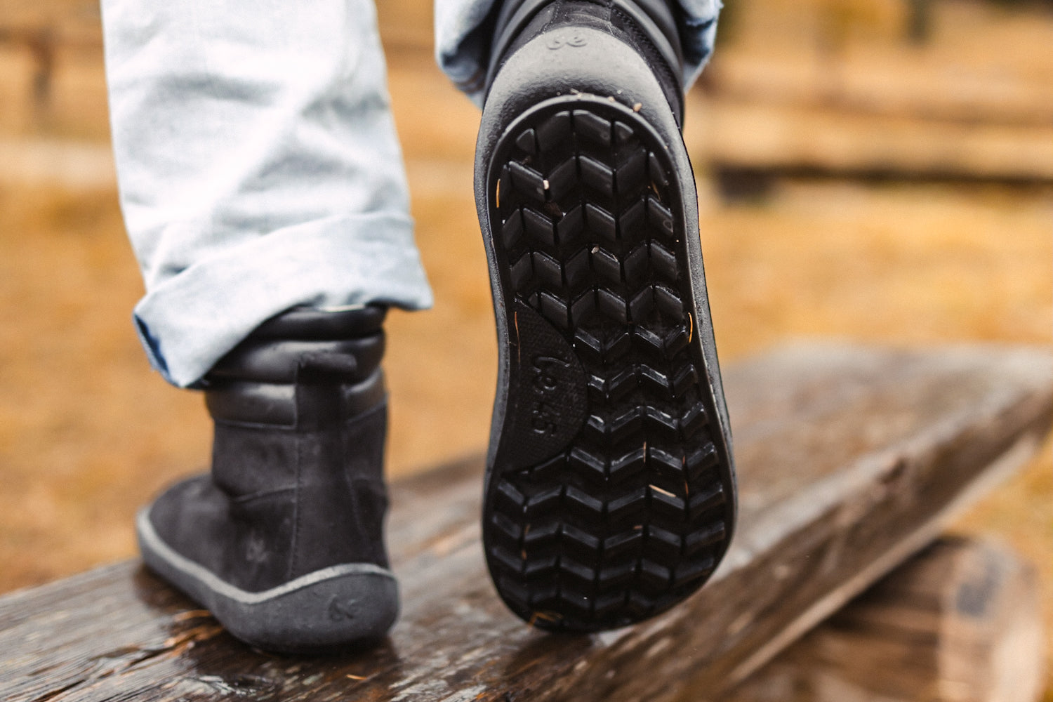 Barefoot Boots for Women & Men - Be Lenka Nevada Neo All Black | Minimalist Comfort Shoes for Hiking, Walking & Everyday Wear