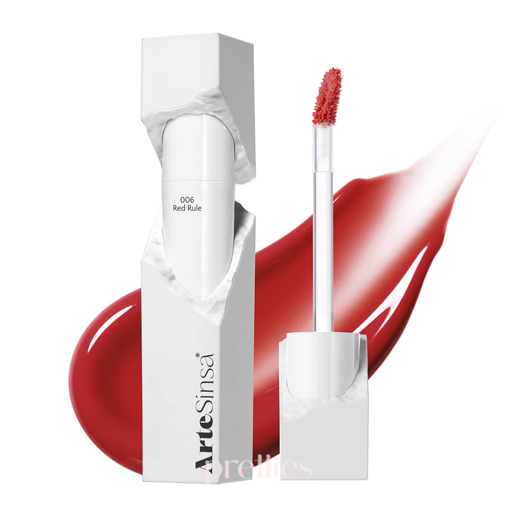 ArteSinsa Dewy Fit Tint 2.7g - #006 Red Rule Lip Stain | Long Lasting Hydrating Lip Gloss | Perfect for Daily Wear & Special Occasions
