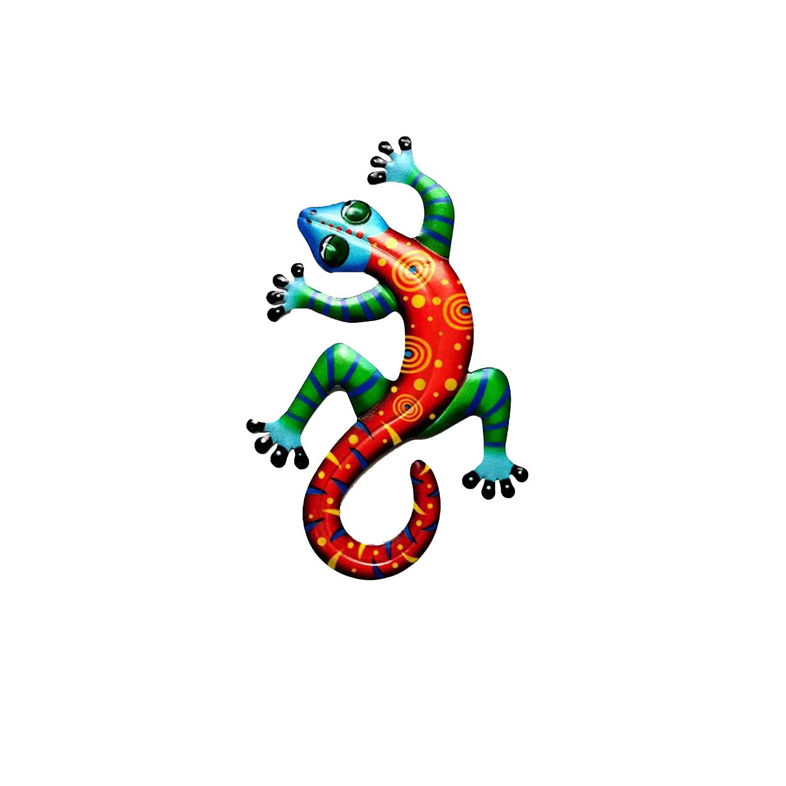 6#WL Metal Garden Lizard Art Statue - Outdoor Animal Decor for Backyard, Patio & Lawn - Unique Gift for Reptile Lovers (Perfect for Garden Decoration, Yard Ornament & Home Landscaping)