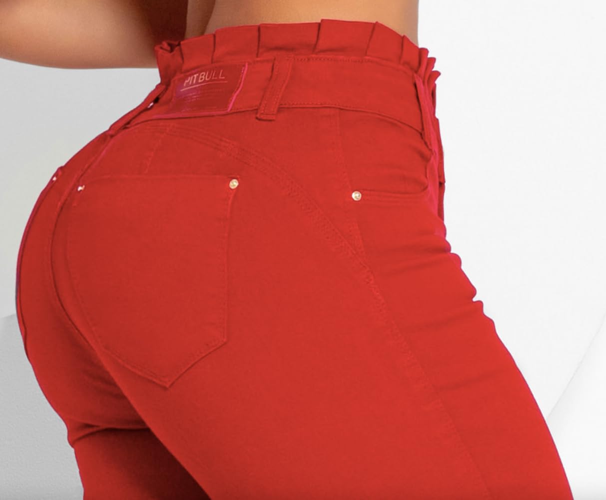 Pit Bull Jeans Women's High Waisted Butt Lifting Denim Pants 59461 - Perfect for Casual Wear, Night Out & Body Shaping