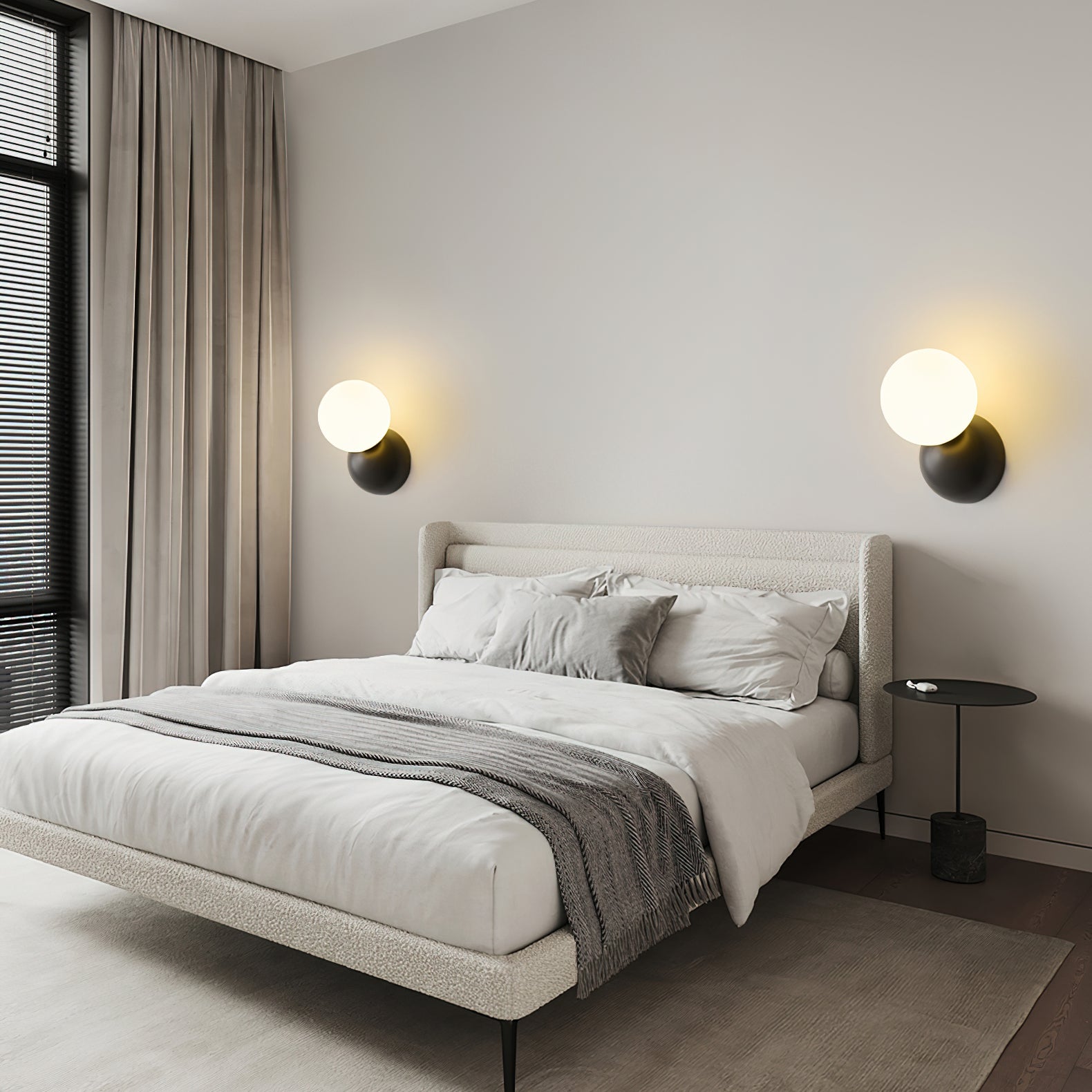 Modern Duris Wall Lamp - Energy Efficient LED Sconce Light Fixture for Bedroom, Living Room & Hallway Decor