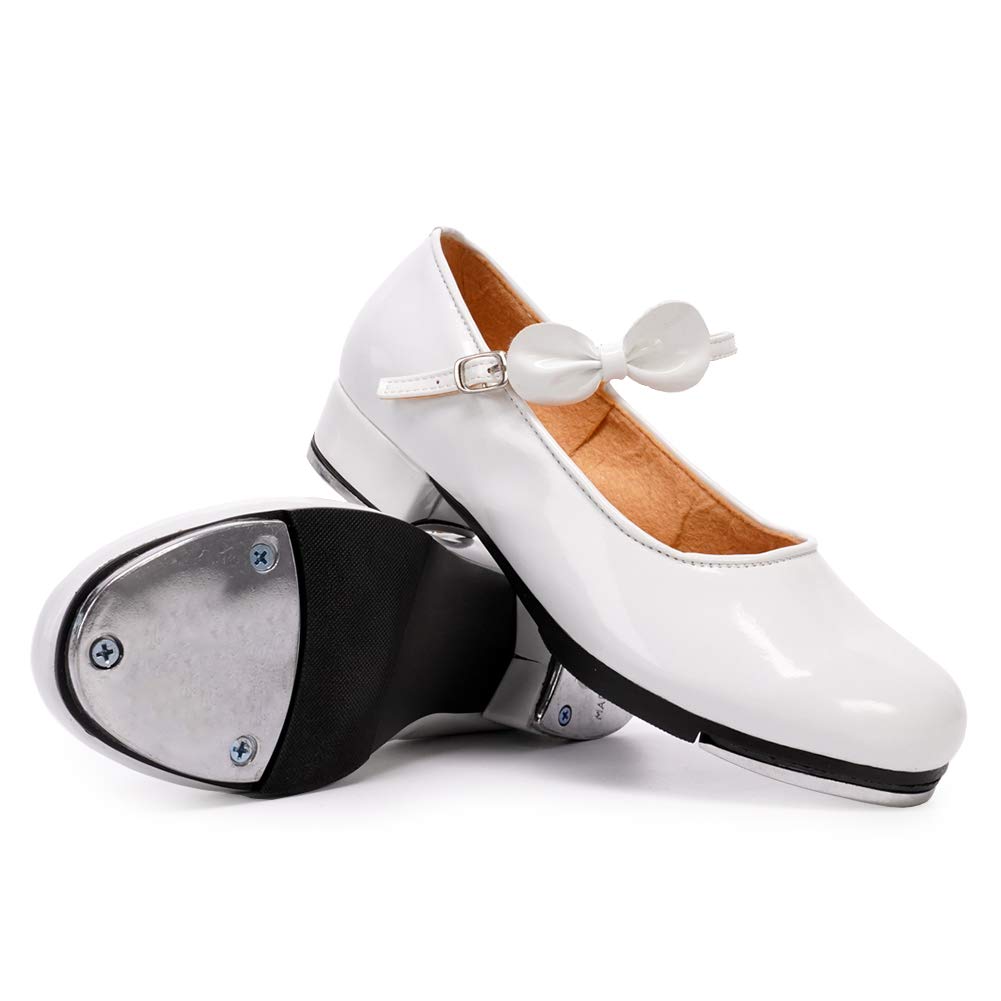 HROYL Kids Tap Shoes for Boys & Girls - TL208/258 for Dance & Performances