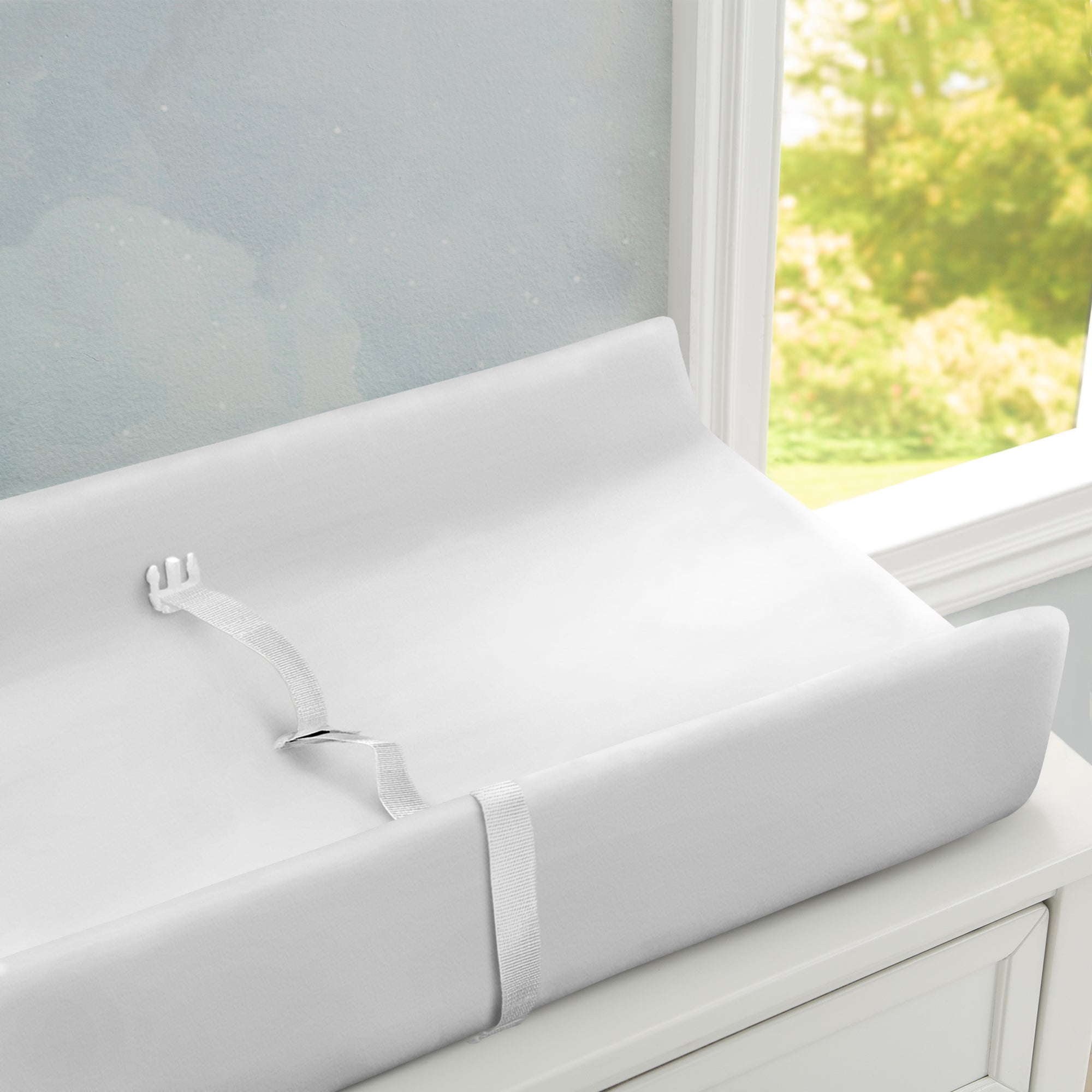 Waterproof Baby Changing Pad with Soft Cover - Safe for Crib, Dresser & Nursery - Perfect for Diaper Changes at Home or On-the-Go