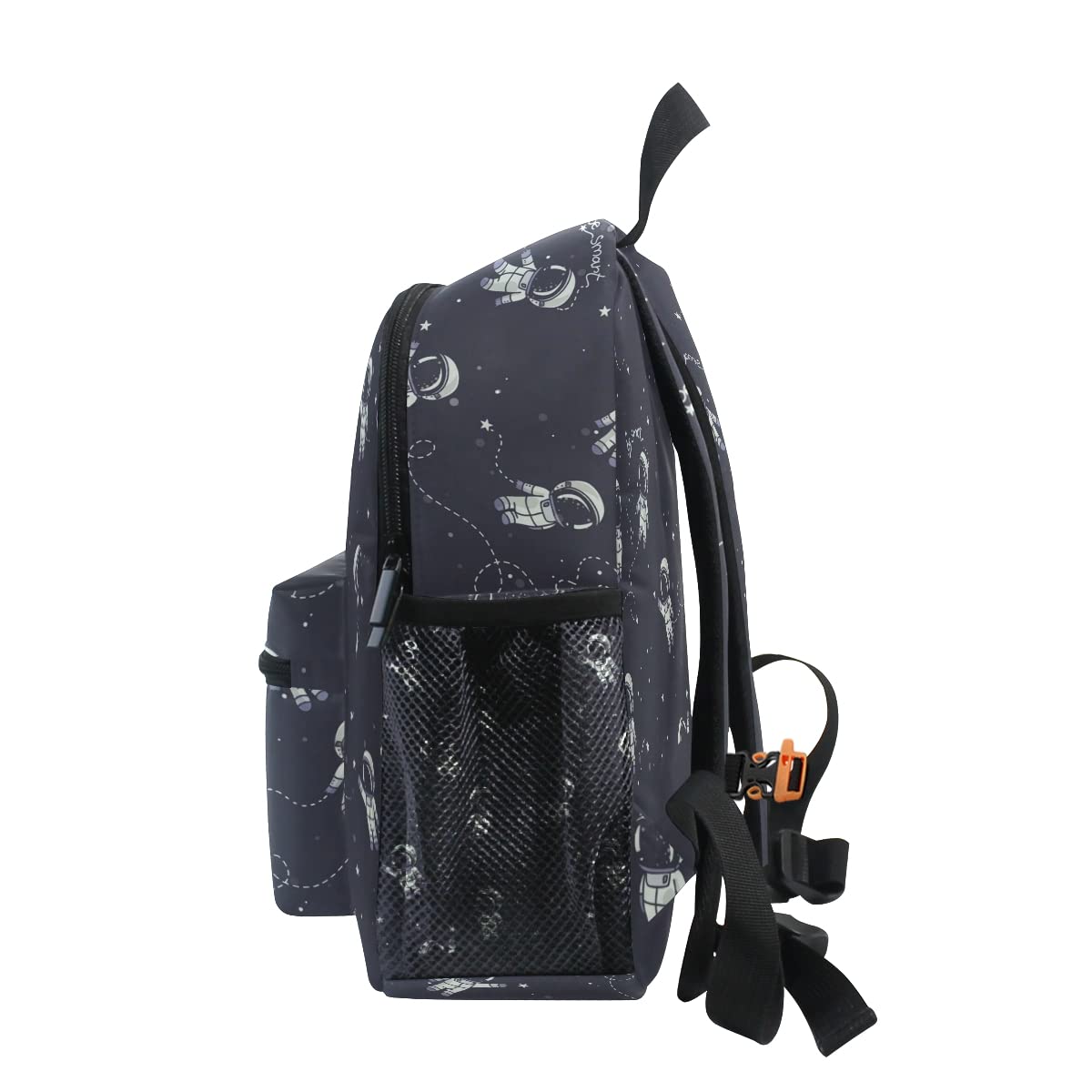 Personalized Kids Backpack with Name - Astronaut Space Constellations & Planets Design - Durable Toddler Book Bag for Preschool, Kindergarten & Daycare - Perfect for Travel, School & Toy Storage