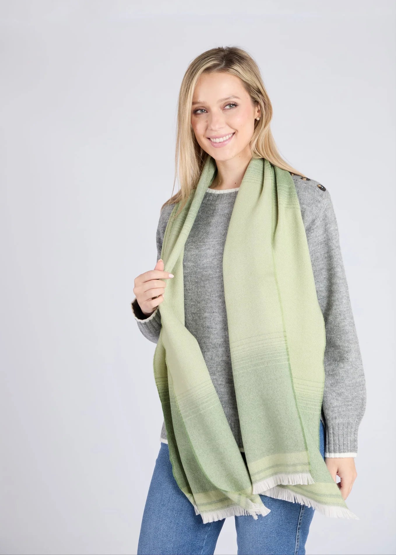 Foxford Giant Merino Wool Scarf - Soft Warm Winter Wrap, Oversized Blanket Shawl for Women & Men | Perfect for Outdoor Activities, Travel & Cozy Home Use