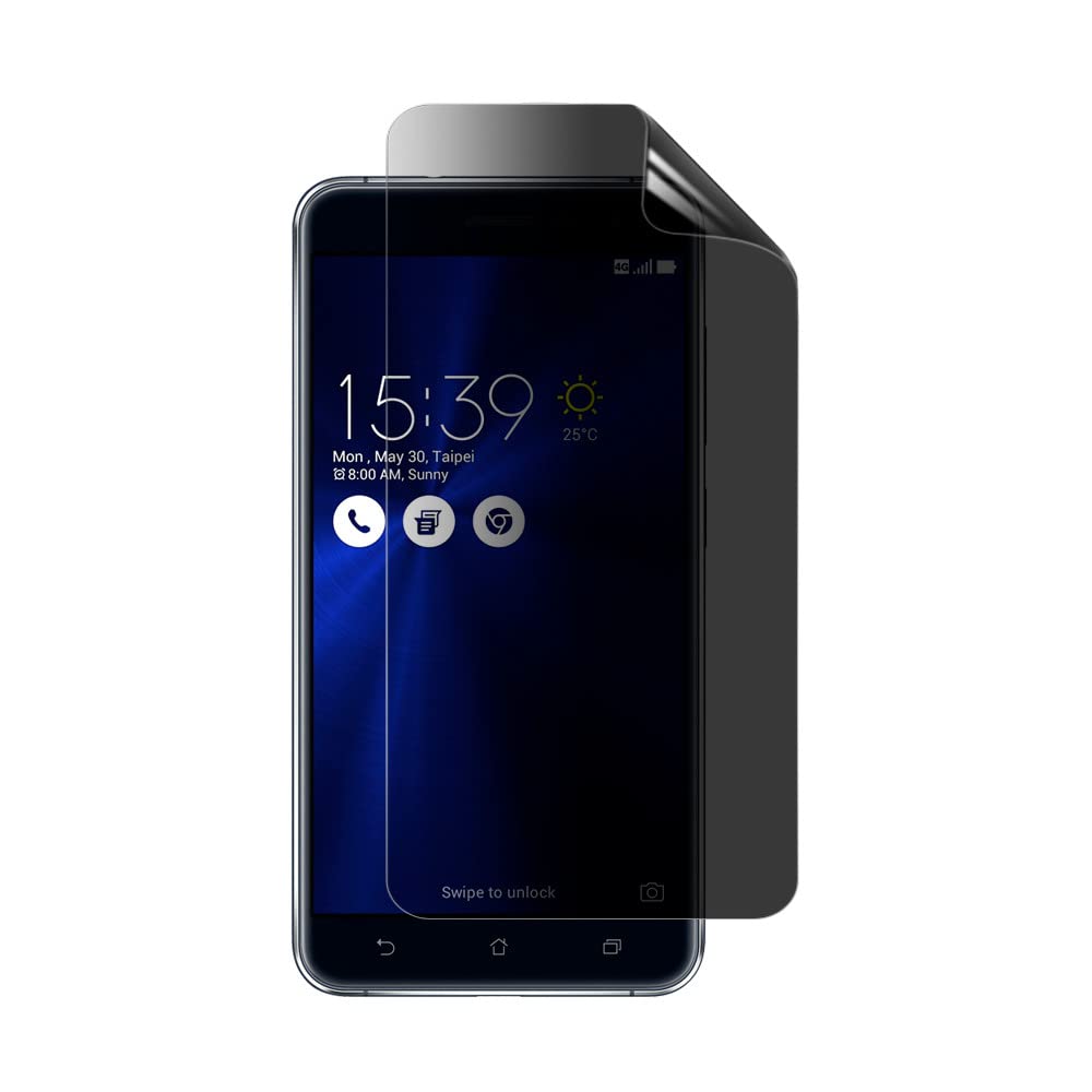Celicious Privacy Plus 4-Way Anti-Spy Screen Protector for Asus Zenfone 3 ZE552KL - Anti-Glare & Anti-Scratch Protection for Secure Viewing in Public Places