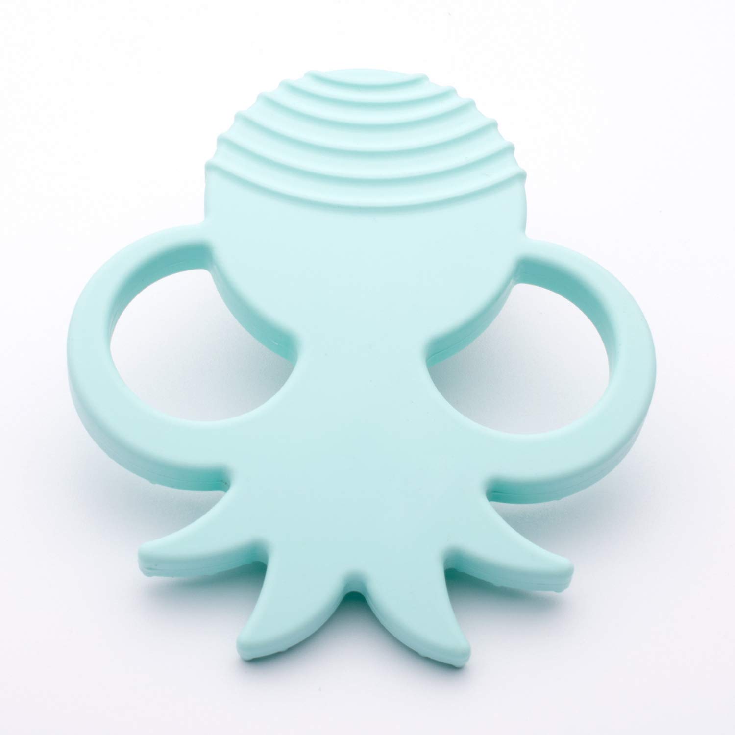 Sisilia Baby Teething Toys - BPA Free Silicone Teether for Infants & Newborns | CPSIA Certified Safe Octopus Design (Baby Blue) | Perfect for Soothing Sore Gums & Early Dental Care