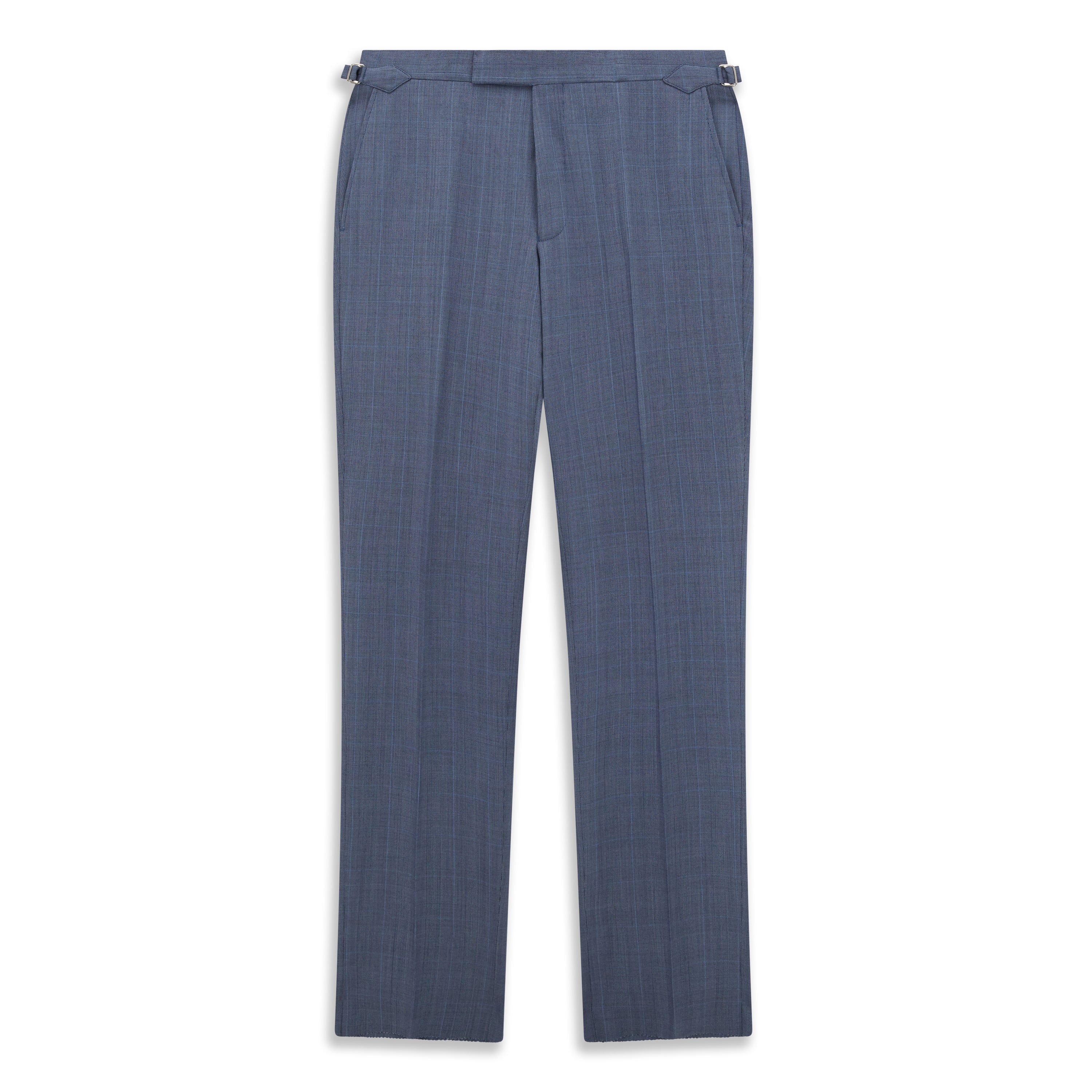 Holborn Blue Grey Prince Of Wales Check Suit - Premium Men's Business Formal Wear for Office, Weddings & Special Occasions