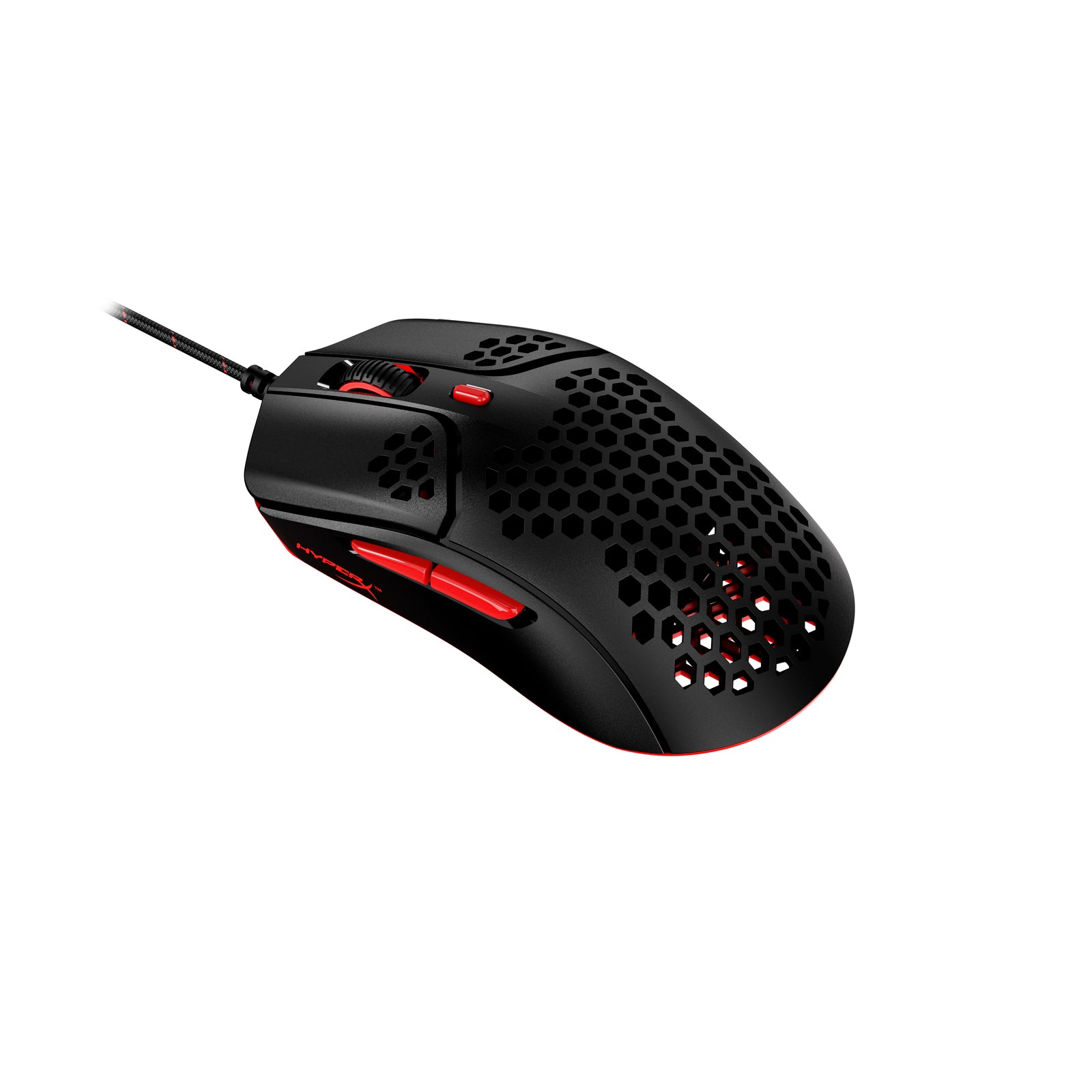 HyperX Pulsefire Haste Wireless Gaming Mouse - Lightweight Honeycomb Design, 59g Ultra-Light, 16K DPI, Omron Switches - Perfect for FPS, MOBA & Esports Gaming