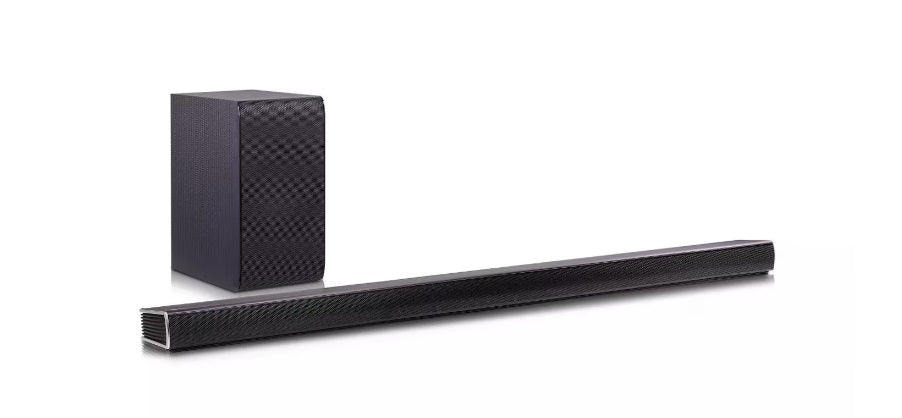LG SH7B 360W 4.1 Channel Wi-Fi Sound Bar with Wireless Subwoofer - Bluetooth Streaming Speaker System for Home Theater & TV Audio Enhancement