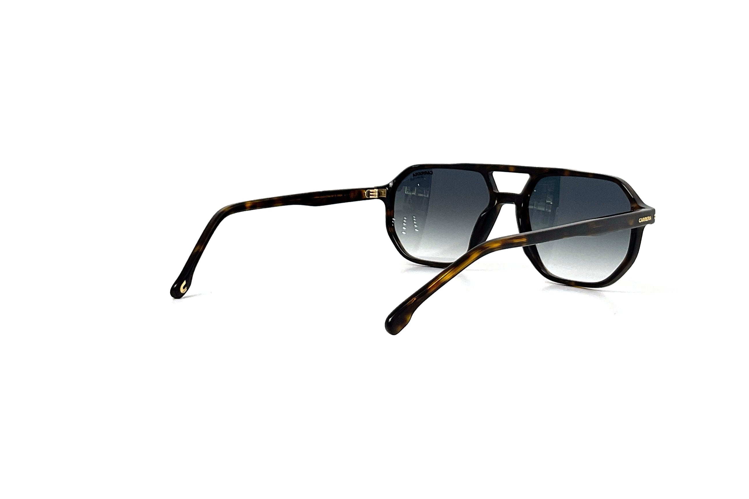 Carrera 341/S Black Gold Sunglasses - Polarized UV Protection for Men & Women - Perfect for Driving, Running, and Outdoor Activities