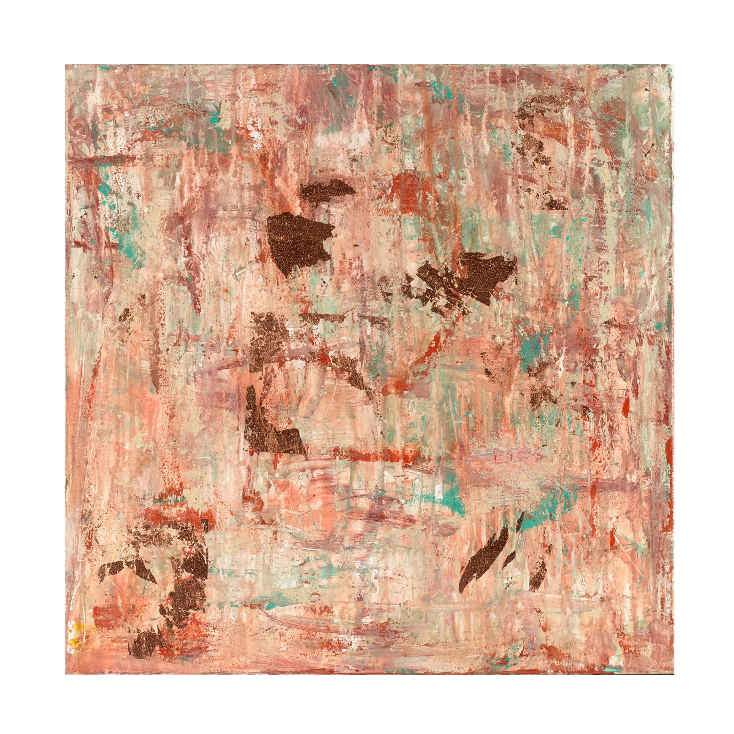 Trademark Fine Art 'Santa Fe Series 3' Canvas Wall Art by Sona - Southwestern Landscape Painting for Living Room, Bedroom & Office Decor
