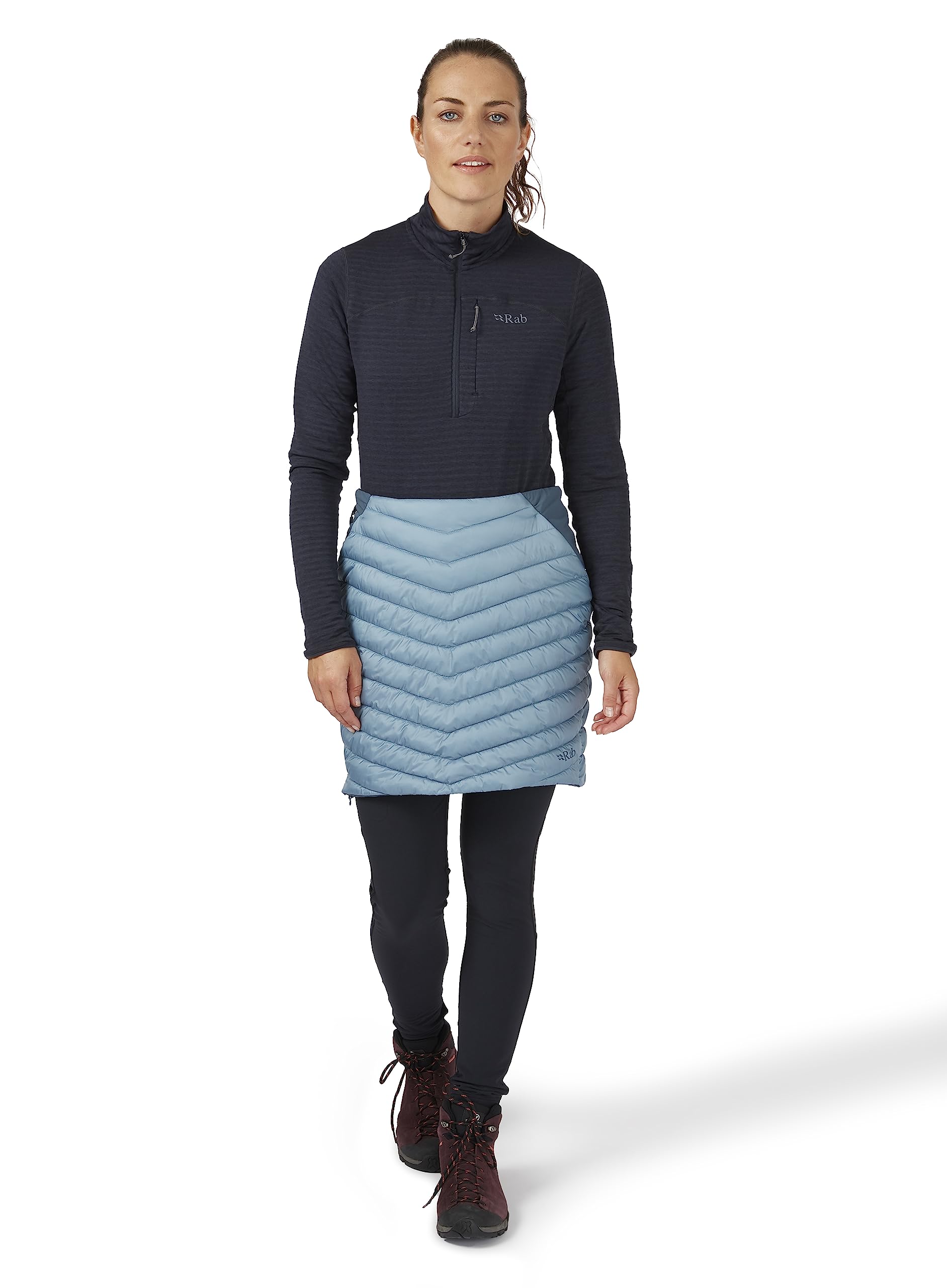 Rab Women's Cirrus Synthetic Insulated Skirt - Lightweight Winter Skirt for Hiking, Skiing & Climbing | Water-Resistant & Warm | Perfect for Outdoor Adventures & Cold Weather Activities