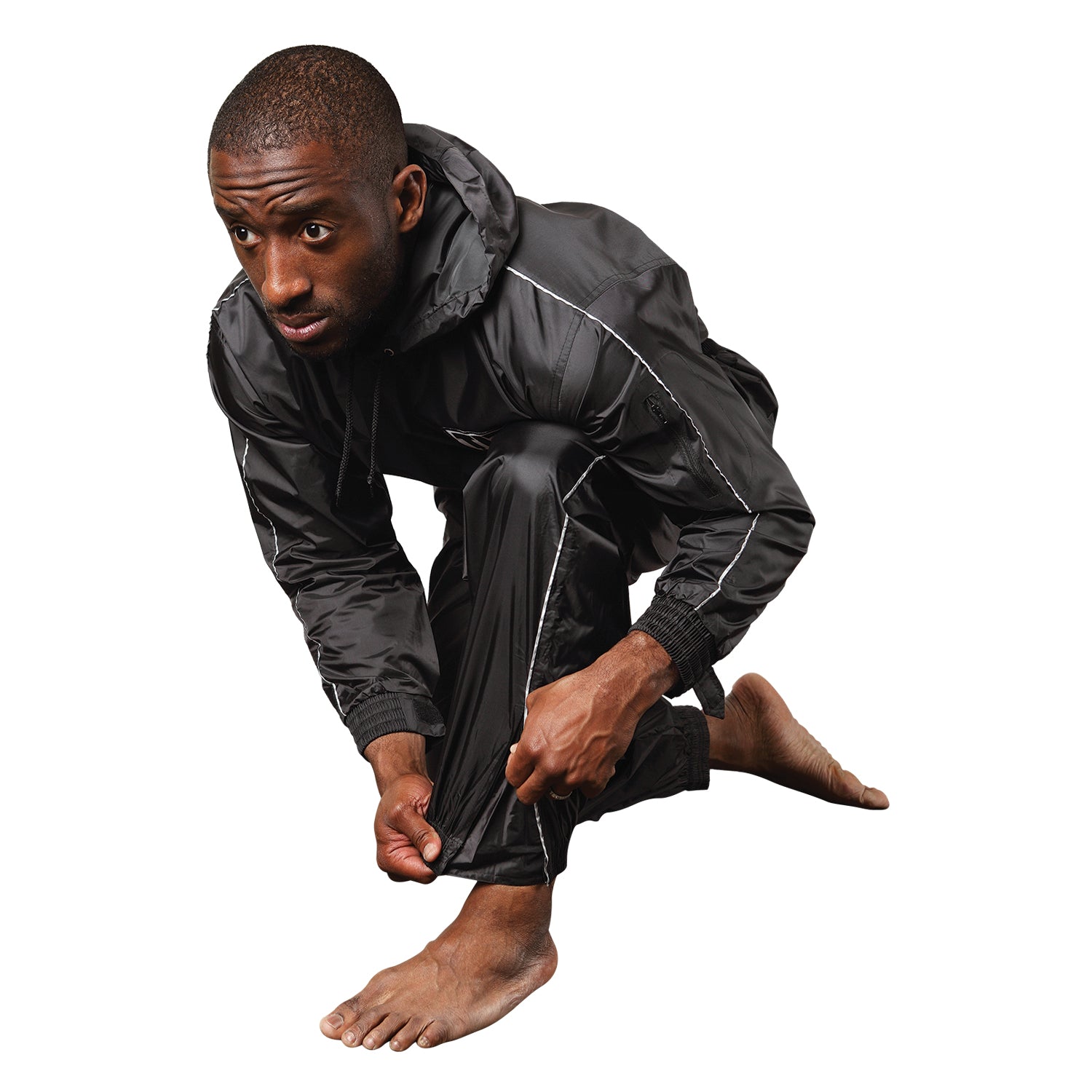TITLE Boxing Sauna Suit with Hood - Weight Loss Workout Gear for Men & Women - Perfect for Boxing, MMA Training & Home Fitness