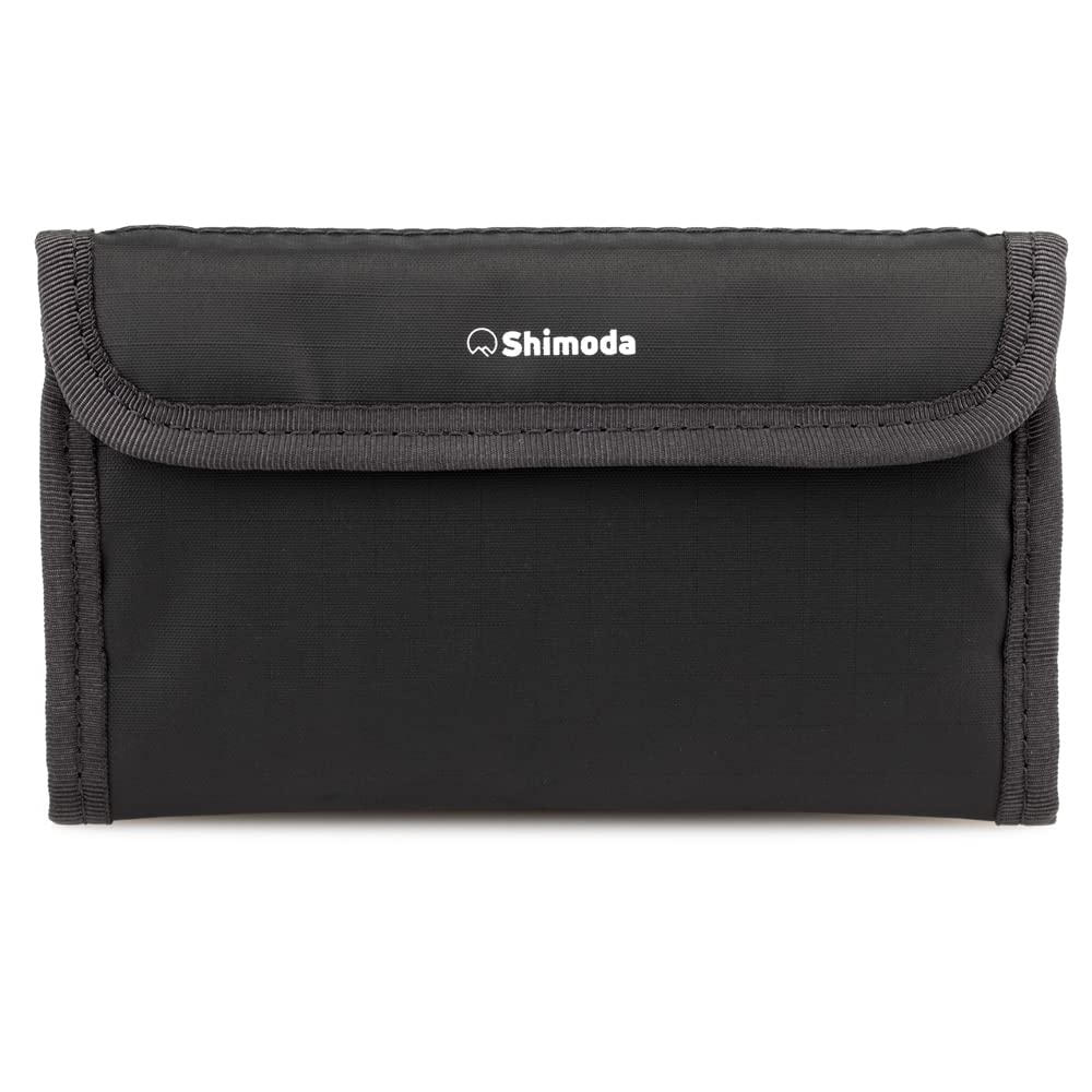 Shimoda Mini Wrap - Compact Wireless Microphone & Filter Cover - Black (520-238) - Perfect for Podcasting, Vlogging & Studio Recording
