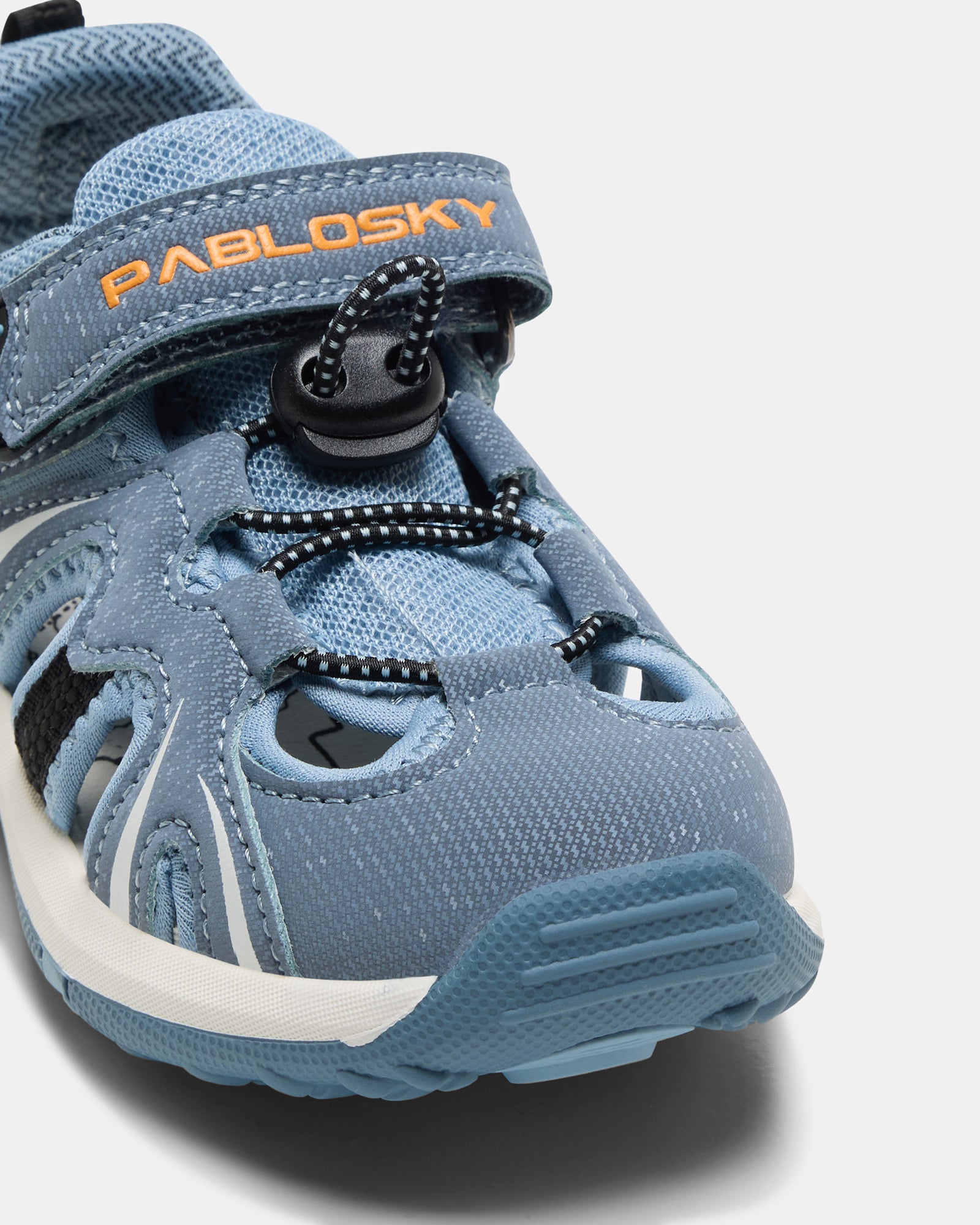 Surf Cage Sandal 9821 - Youth Water Shoes for Boys & Girls - Steel Blue Color - Perfect for Beach, Pool, Surfing & Outdoor Activities
