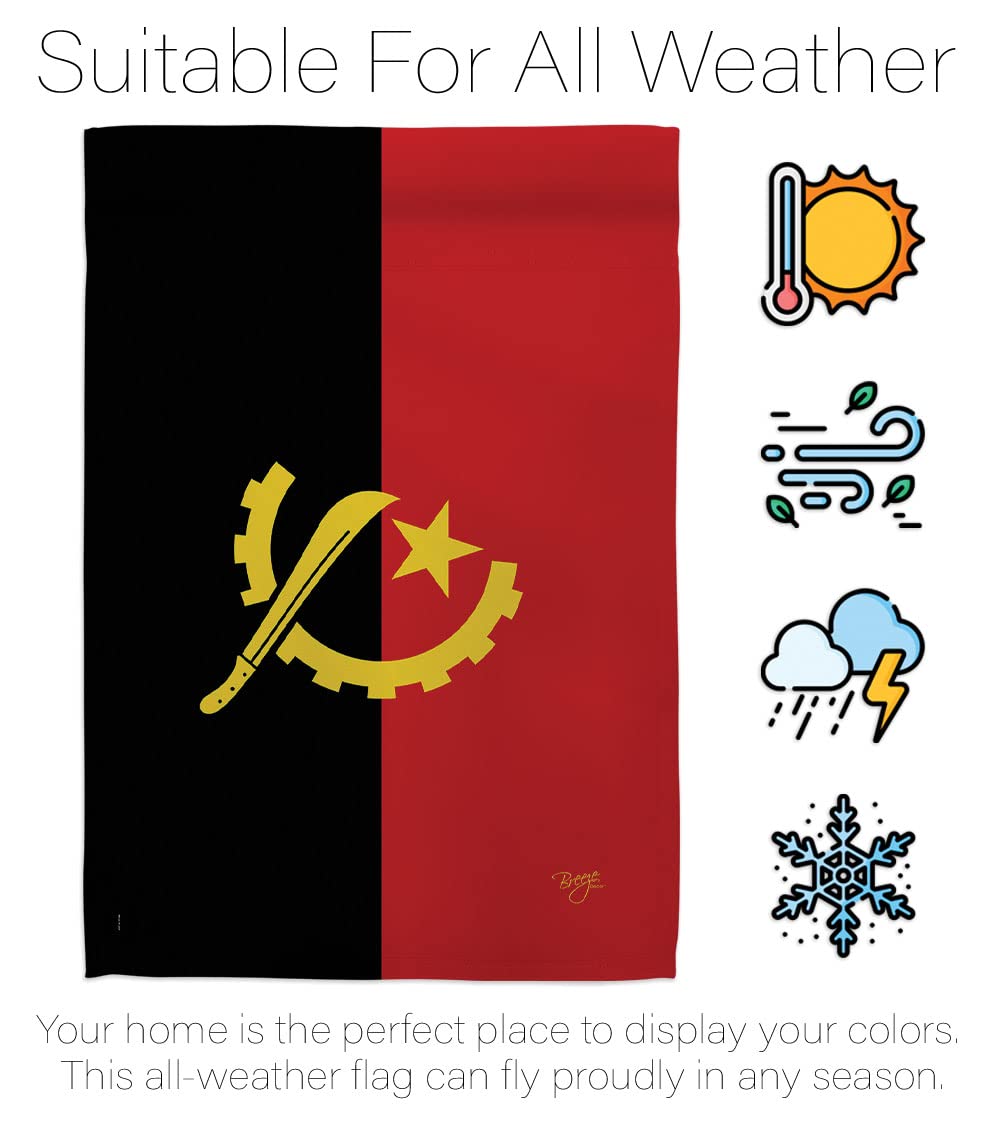 Angola National Flag Set 28x40
