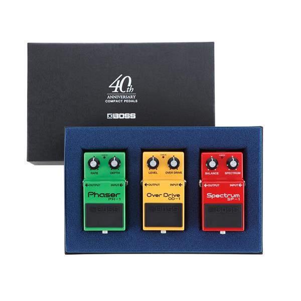 BOSS BOX 40 40th Anniversary Limited Edition Guitar Effects Pedal Set - Professional Multi-Effects for Live Performance & Studio Recording