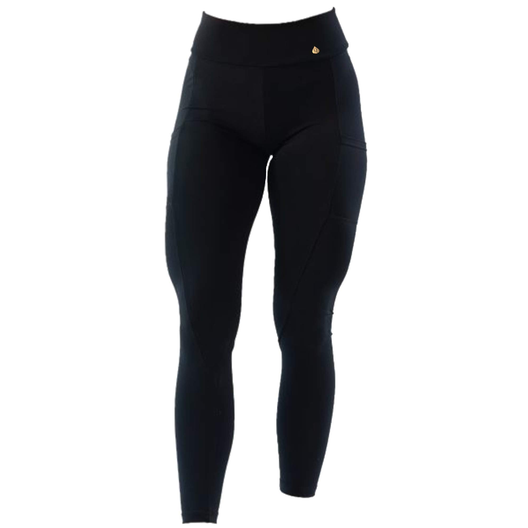 QOS - Gold Label Smooth Leggings - Original Queen of Spades Edition | High-Waist Yoga Pants for Women | Perfect for Workouts, Running & Lounge Wear
