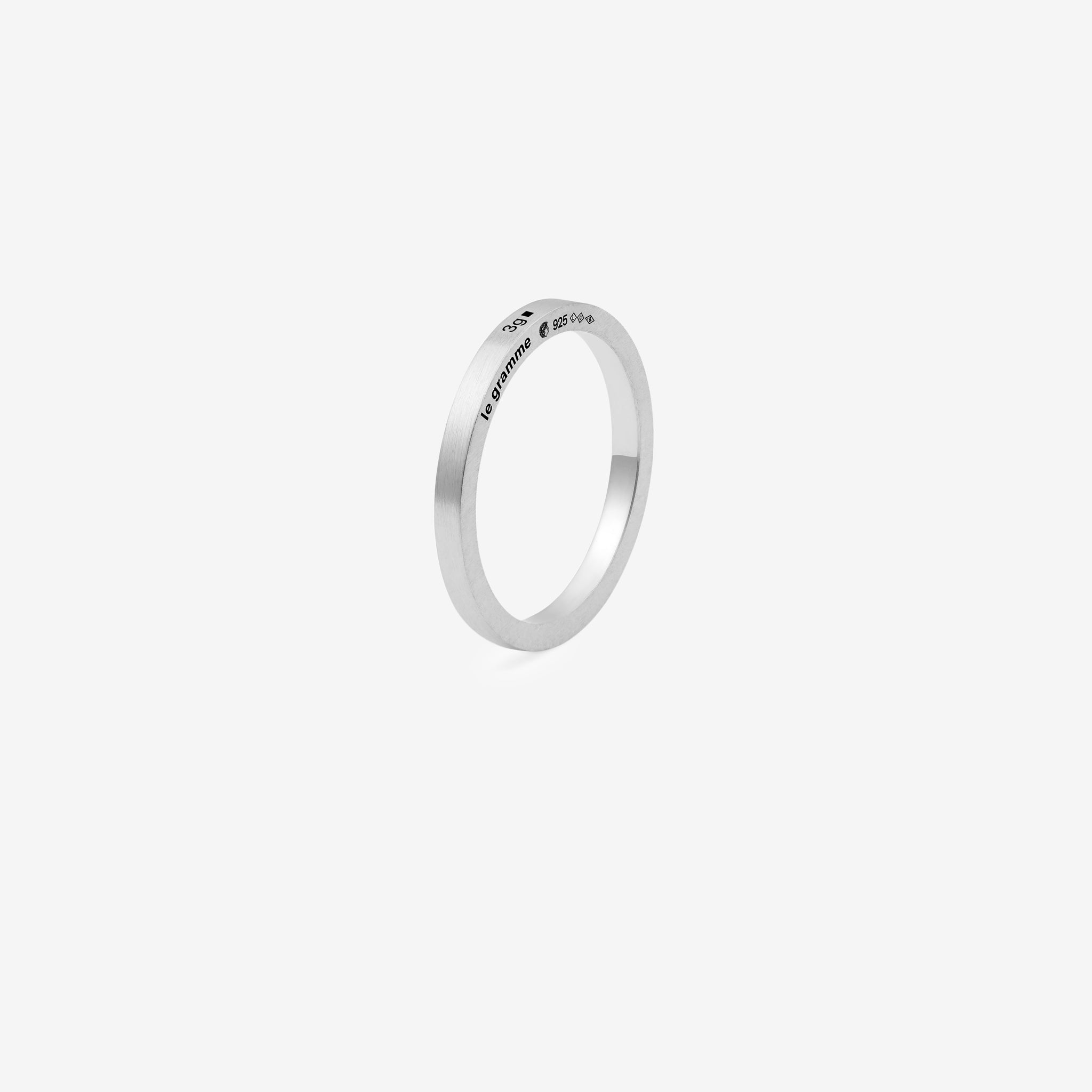 3g Brushed Sterling Silver Ribbon Ring for Women - Elegant Stackable Jewelry Gift for Anniversary, Valentine's Day & Everyday Wear