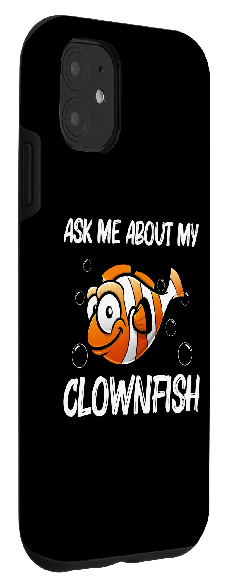 iPhone 11 Case - Cool Clownfish Design for Men & Women | Durable Ocean Saltwater Protection | Perfect for Beach, Vacation & Marine Lovers