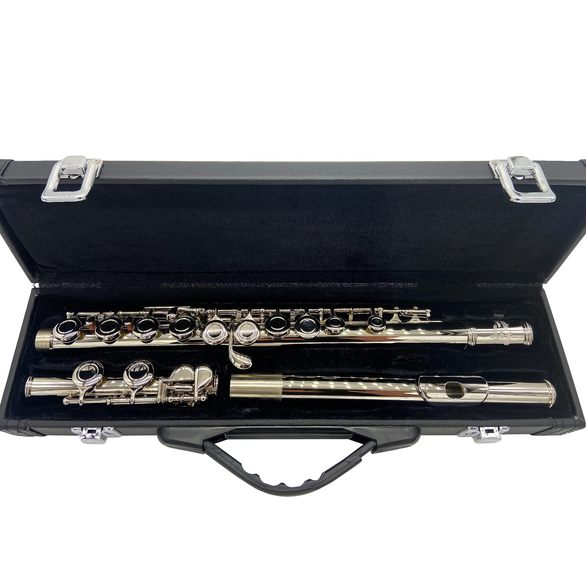 TEACHER APPROVED! Carolina Winds Intermediate Flute (CW401FLT) in Silver - Perfect for School Bands, Music Classes & Student Performances