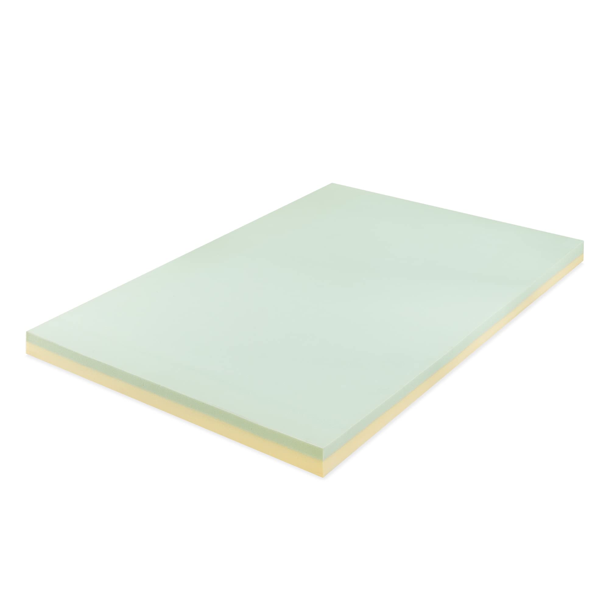 ZINUS 3 Inch Green Tea Memory Foam Mattress Topper Queen Size - Pressure Relieving, CertiPUR-US Certified Cooling Mattress Pad - Perfect for Back Pain Relief & Hot Sleepers, Fits Queen Beds