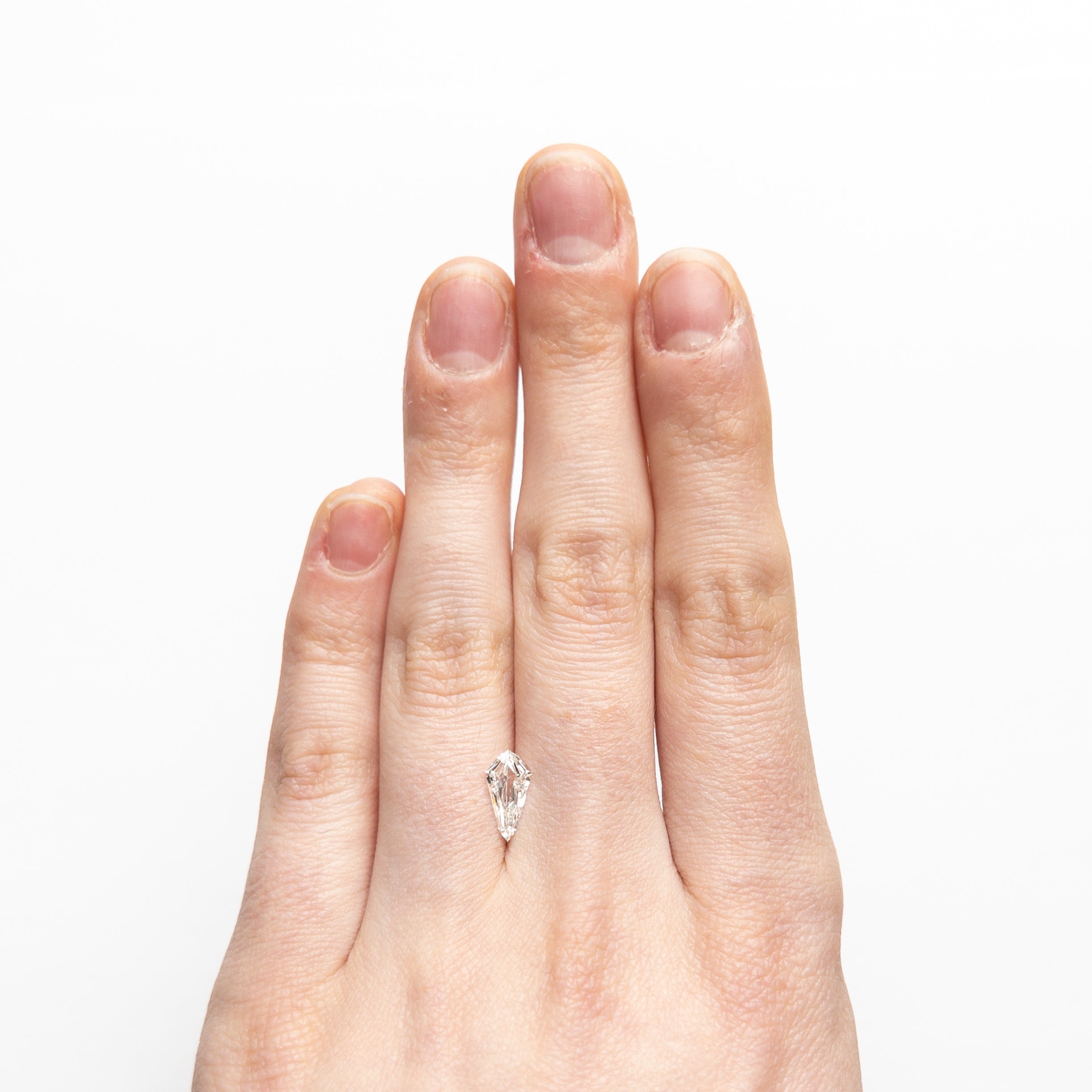 0.70ct VS2 G Kite Step Cut Diamond - 10.00x5.10x2.21mm - Perfect for Engagement Rings & Unique Jewelry Designs