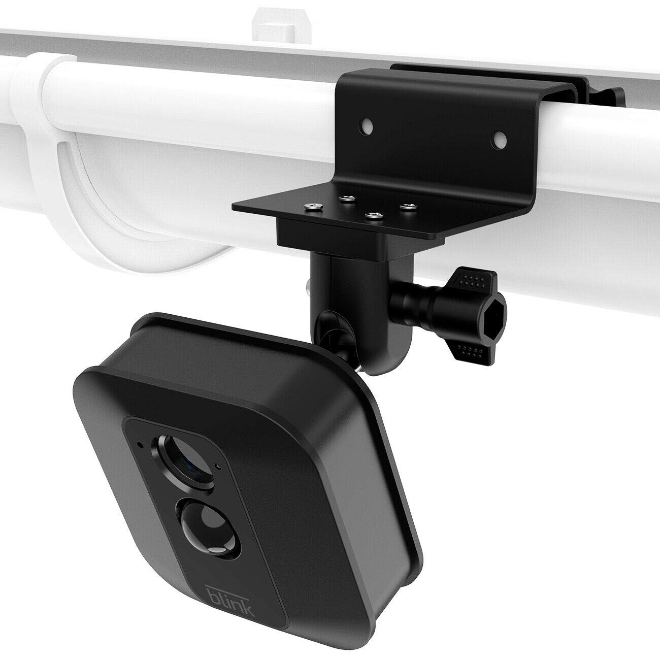 HOLACA No Tools Required Wall Mount Bracket for Blink Outdoor Camera - Black | Easy Installation Security Camera Mount for Home & Outdoor Surveillance