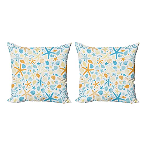 Blue Orange Pale Yellow