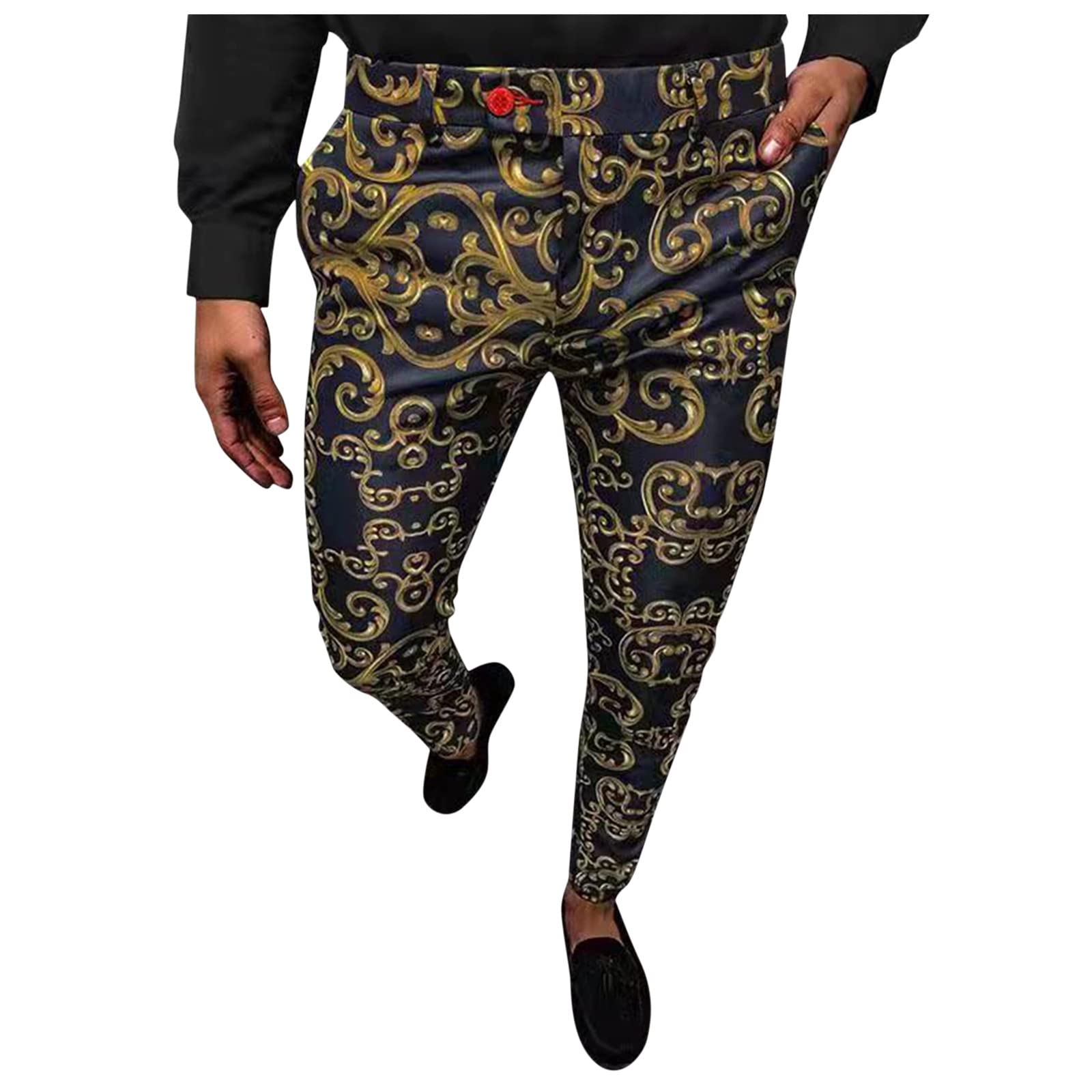 Slim Fit Men's Dress Pants - Skinny & Relaxed Fit Joggers for Casual Wear | Office, Travel & Everyday Fashion