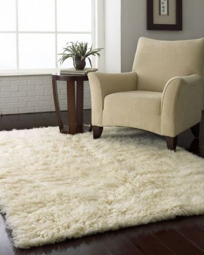 nuLOOM Hand Woven Authentic Greek Flokati Rug in Dusky Rose - Soft Shaggy Area Rug for Living Room, Bedroom & Nursery Decor