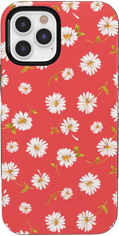 Daisy Daydream Red Coral Floral