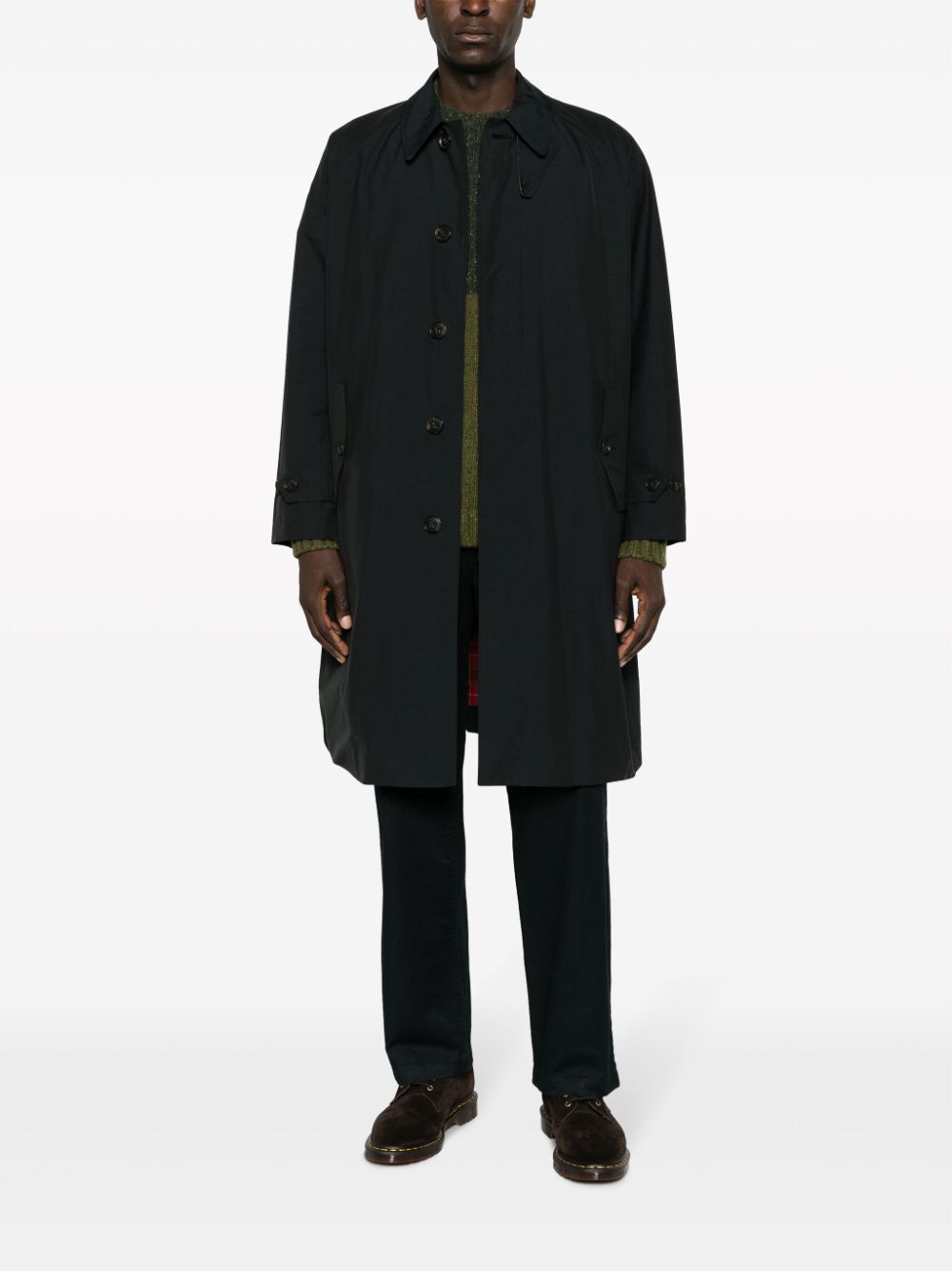Baracuta Classic Blue Waterproof Windbreaker Jacket for Men - Stylish Outerwear for Urban Commuting & Outdoor Adventures